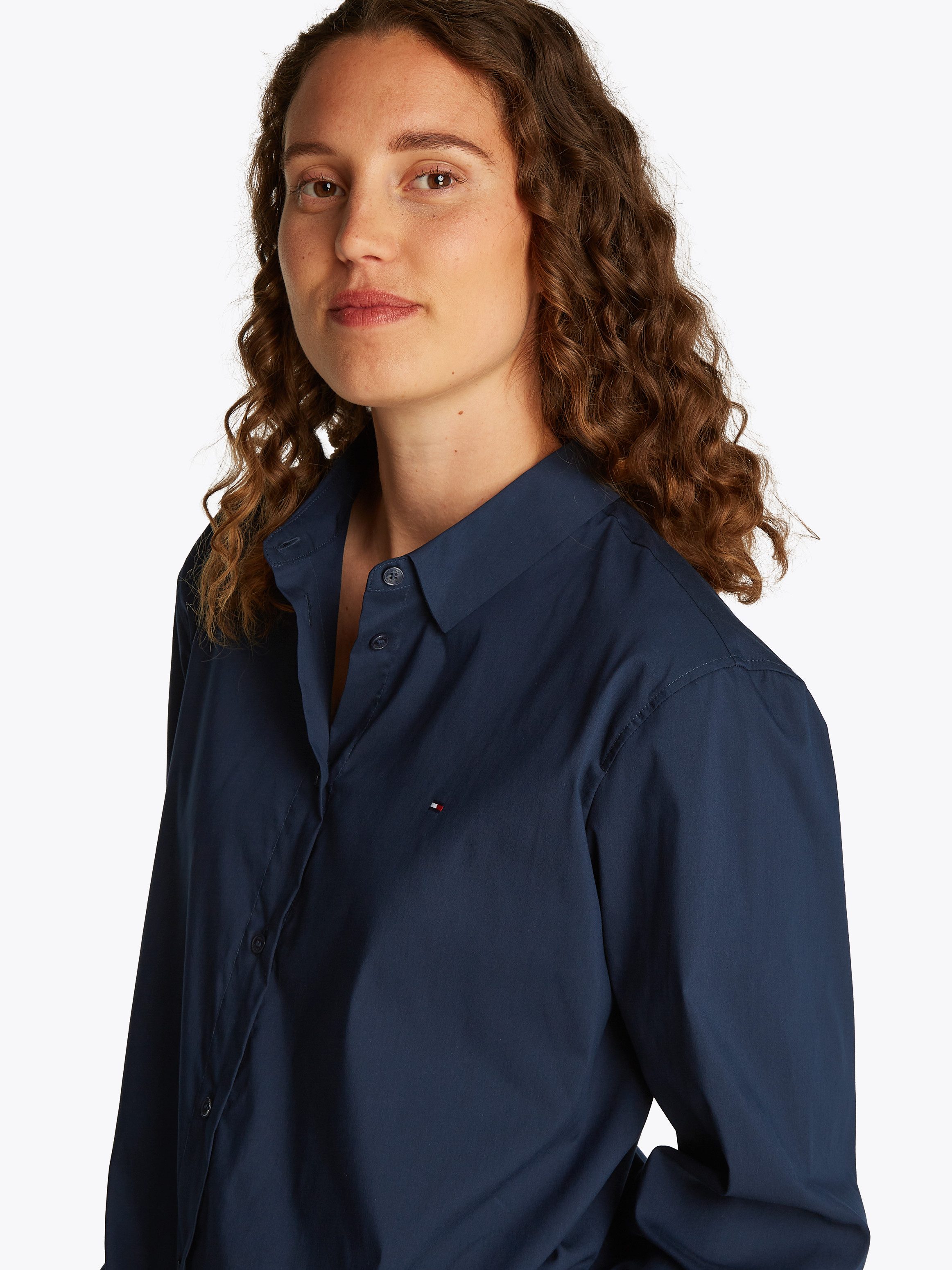 Tommy Hilfiger Hemdbluse ESS POPLIN REGULAR günstig online kaufen