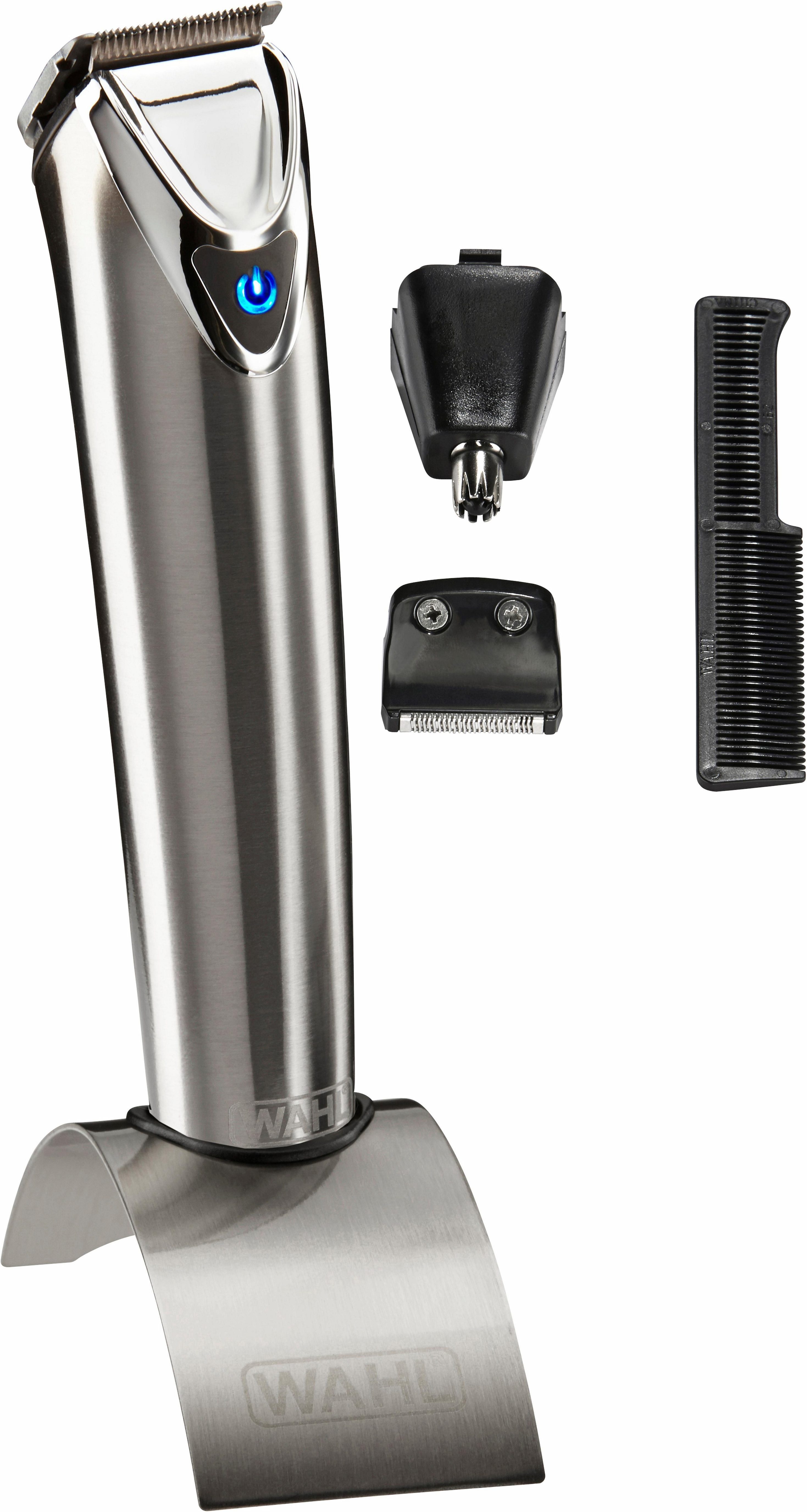 Wahl Bartschneider 9818-116 Stainless Steel, Vollmetallschneidsatz