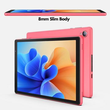 PRITOM 6000 Mah, 32 GB ROM, Expandable to 512 GB, Quad Core Processor Tablet (10,1", 32 GB, Android 12, Android-Tablet HD-IPS-Bildschirm, Kamera, WLAN, Bluetooth)