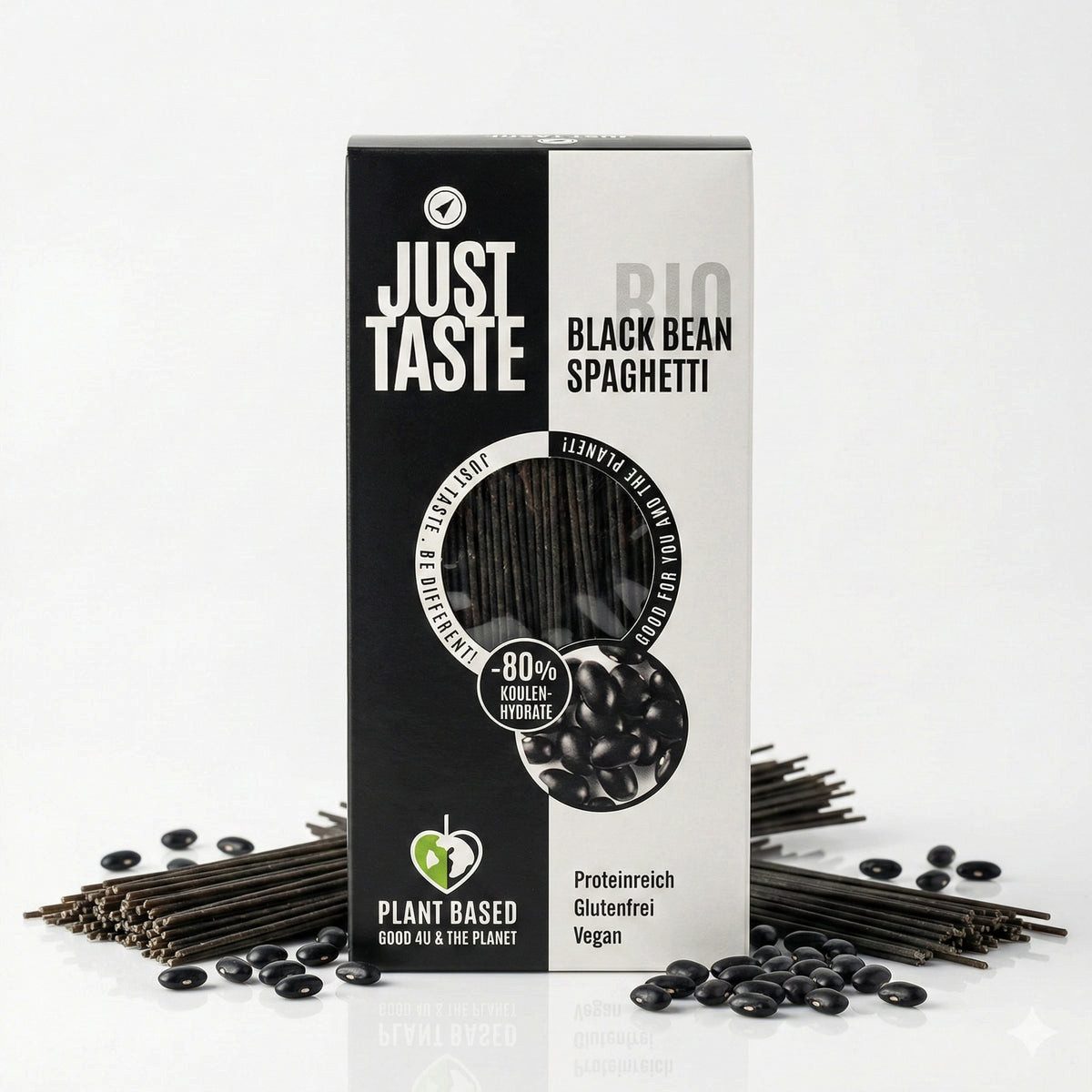 JUST Nudeln JUST TASTE Black Bean Spaghetti