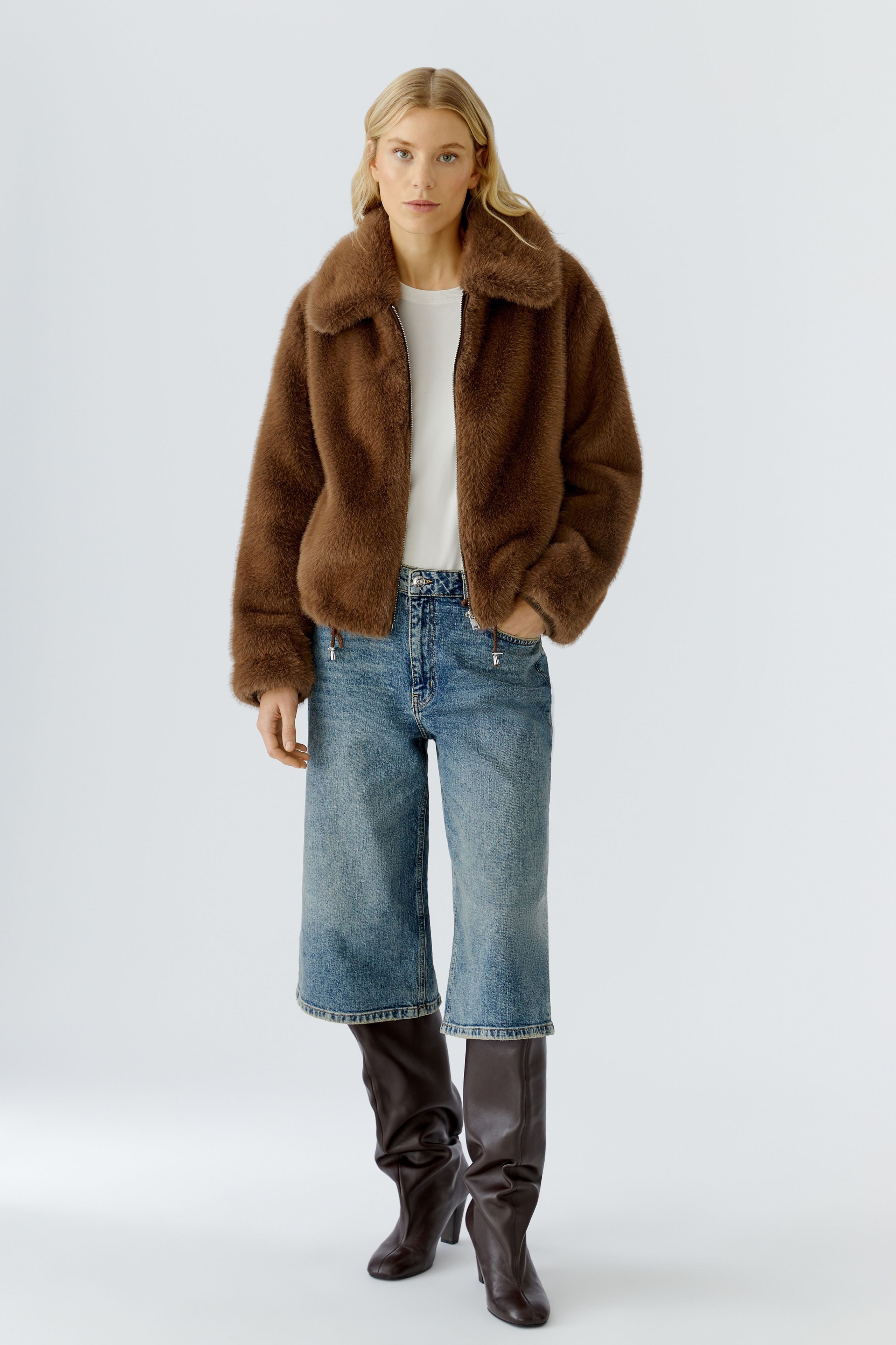 Oui Wolljacke