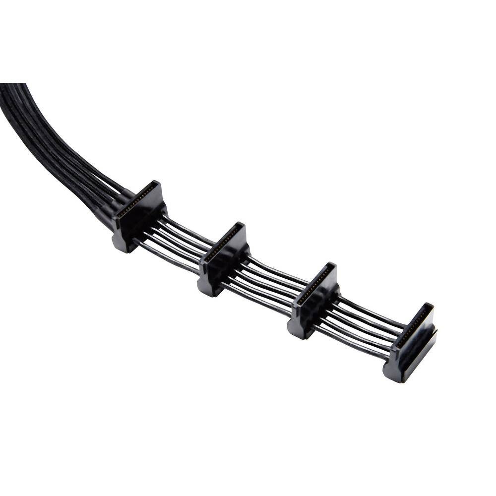 BeQuiet Strom Anschlusskabel 0.72 m CS-6740 Computer-Kabel, gesleeved