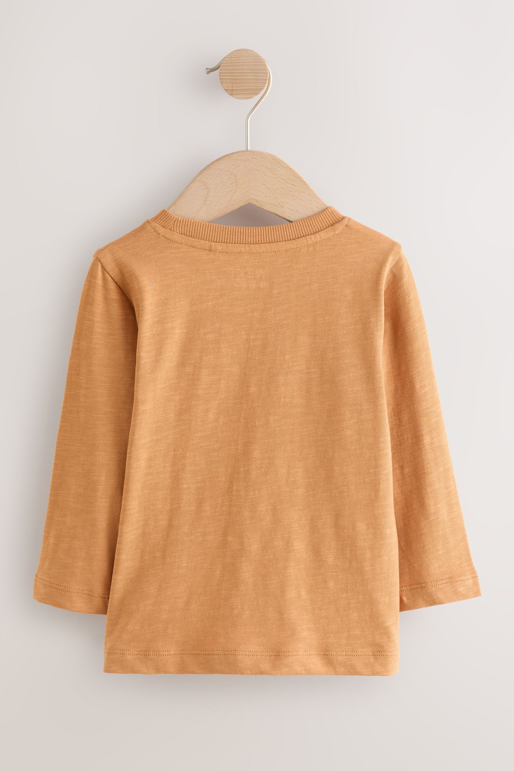 Next Langarmshirt Langärmeliges Shirt mit Applikation günstig online kaufen