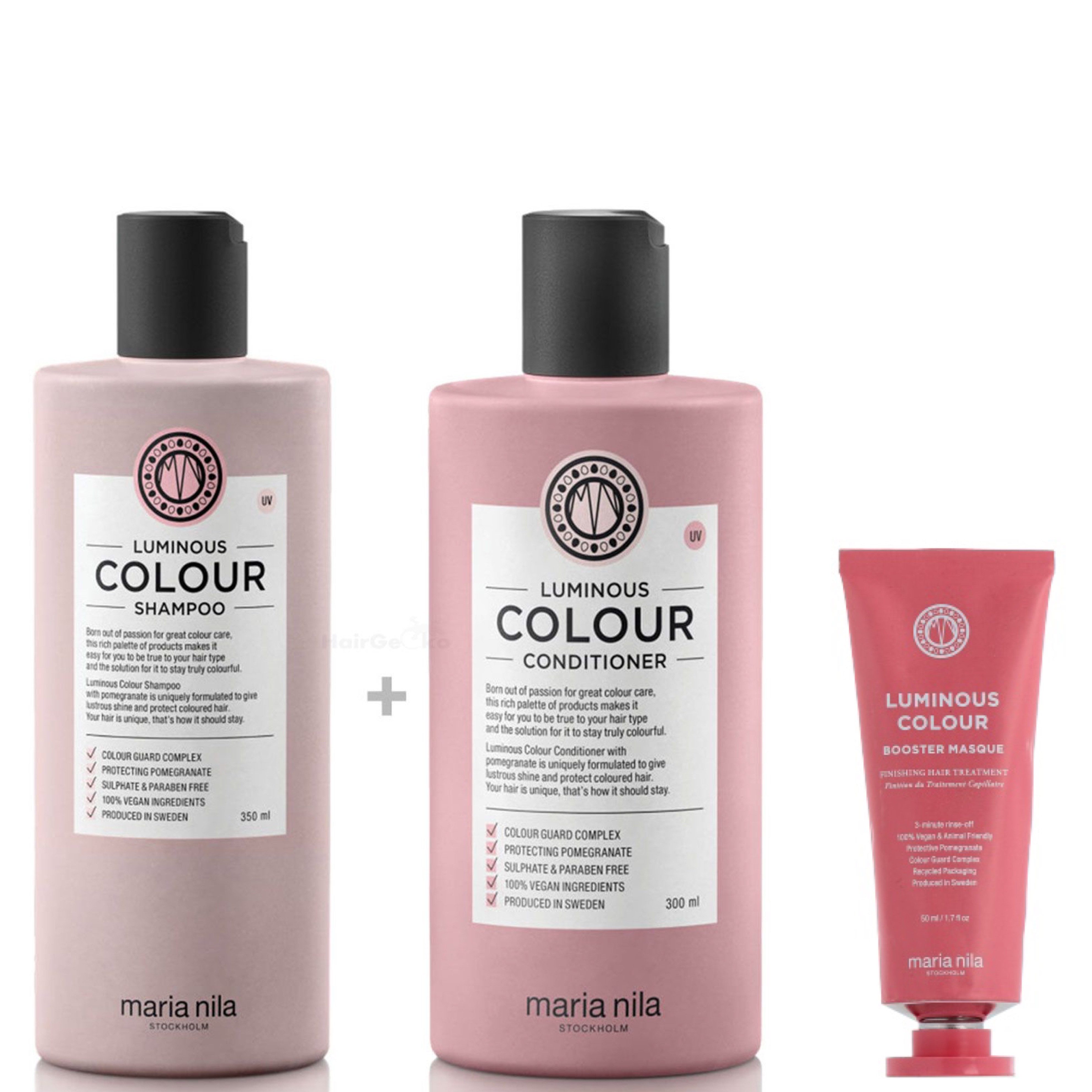 Maria Nila Haarmaske Maria Nila Luminous Colour Set + Booster Masque