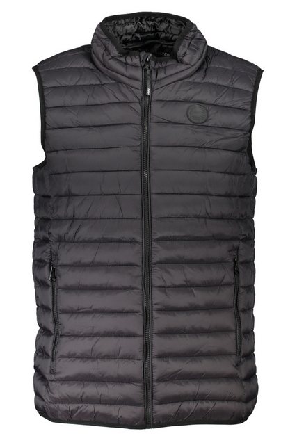 GIAN MARCO VENTURI Outdoorjacke Leichte Herren-Weste Schwarz mit Logo und T günstig online kaufen