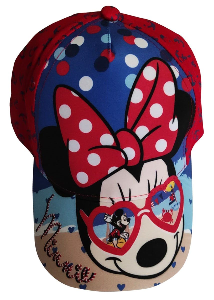 Schirmmütze Disney Mickey und Minnie Mouse Mütze Kappe Basecap