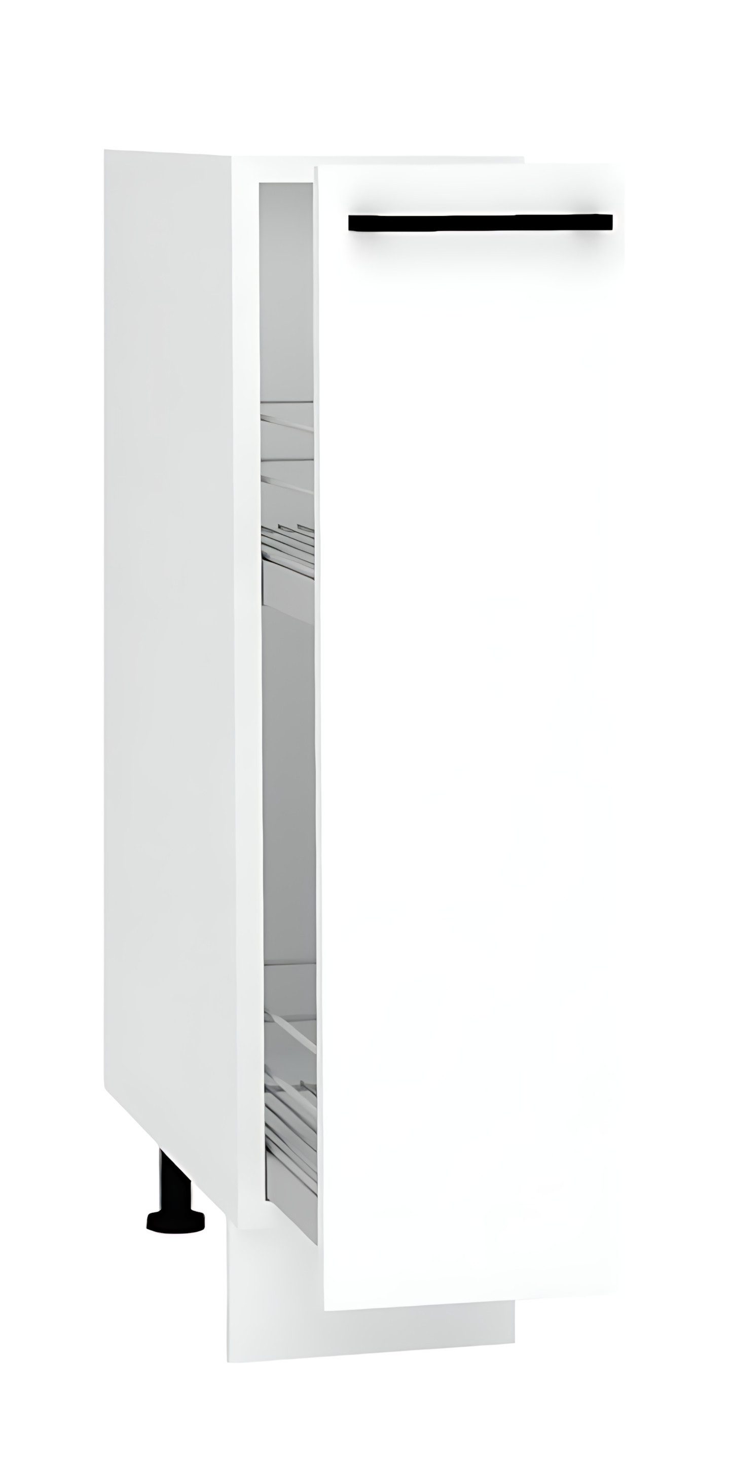 ROYAL24_MARKT Apothekerschrank D20CARGO - Morvex - Moderne Küchenlösung (Küchen Apothekerschrank, 1-St., Premium - Morvex) Top Materialien - Zeitloser Stil - Beste Verarbeitung