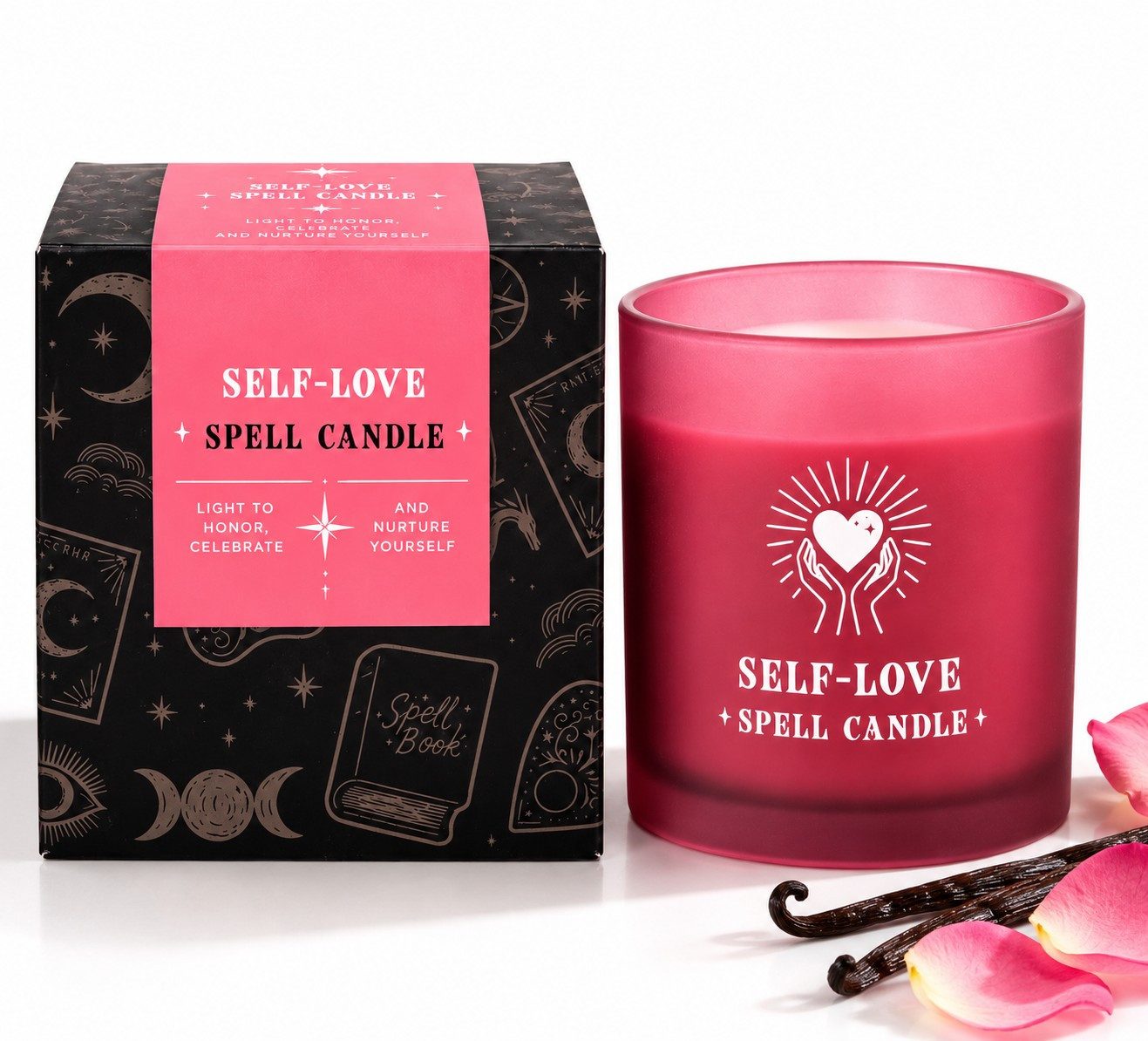 Something Different Duftkerze Spell Candle Duftkerze im Glas mit Geschenkbox, ca. 35 Std.