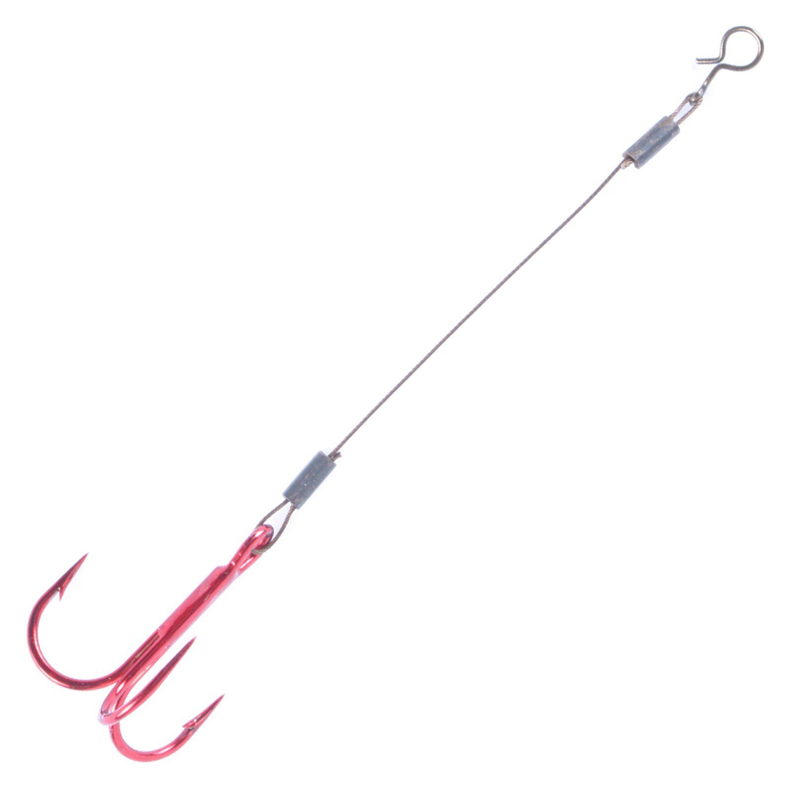 flexonit Vorfachschnur, flexonit KFPC5 Single mit Clip 0,36mm/11,5kg Gr. 2 Stinger