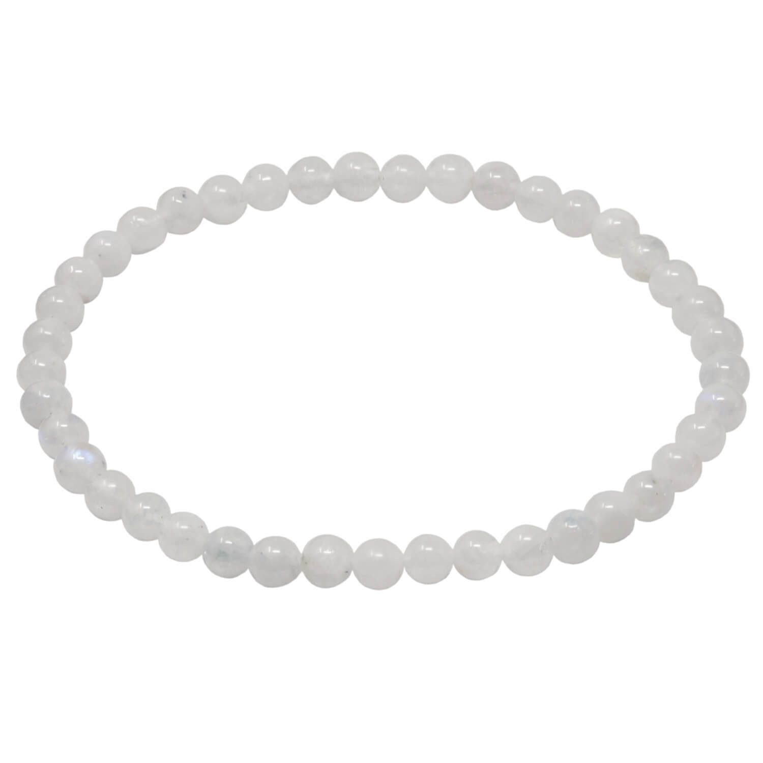 Schmuck Krone Armband Armband aus Mondstein Ø 4mm endlos dehnbar günstig online kaufen