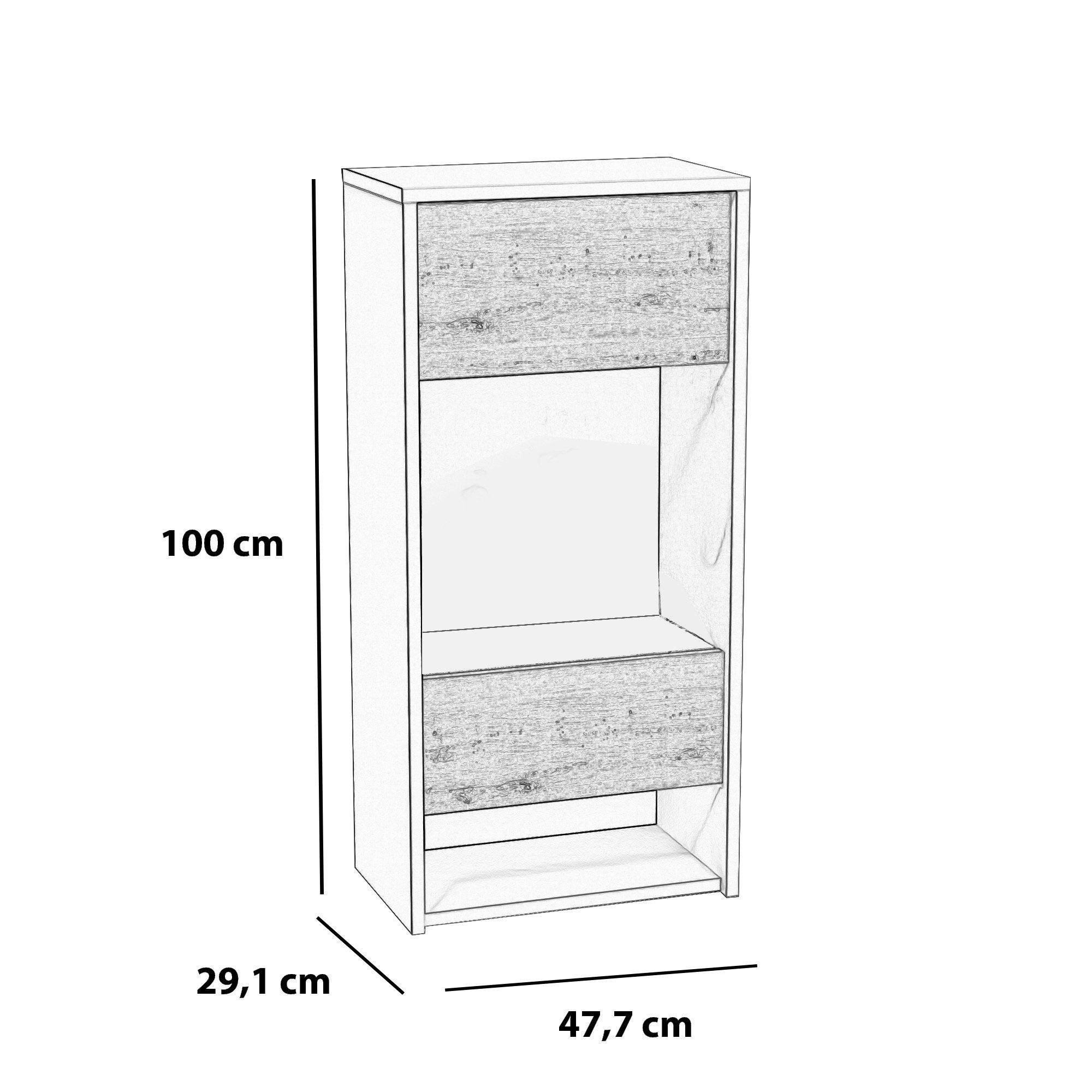 GLOW FIRE Elektrokamin OGF 3 Wasserdampf Kamin, Standkamin, Elektrischer Kamin, Wasserdampfkamin mit 3D Feuer und Knisterfunktion