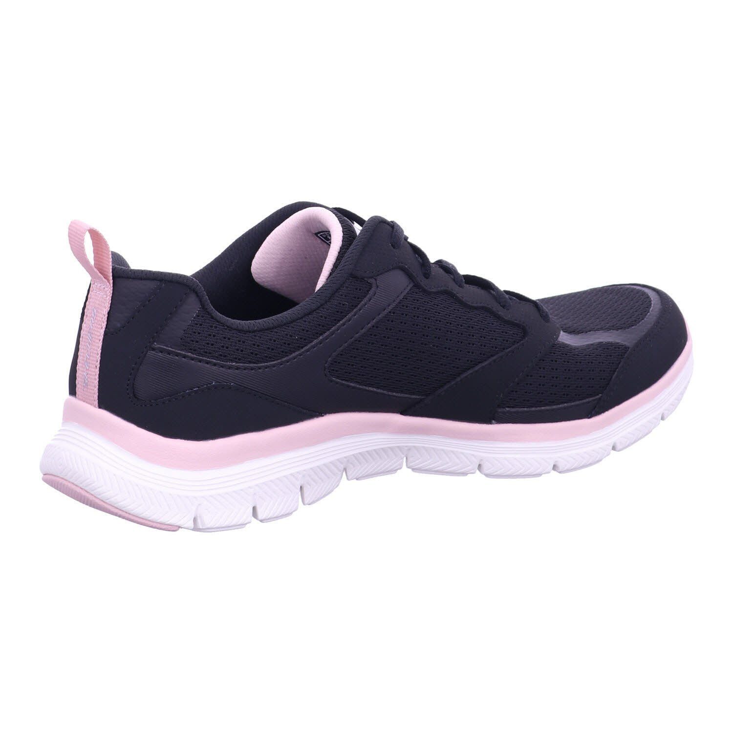 Skechers FLEX APPEAL 4.0 - ACTIVE (2-tlg) Sneaker FLOW black/pink