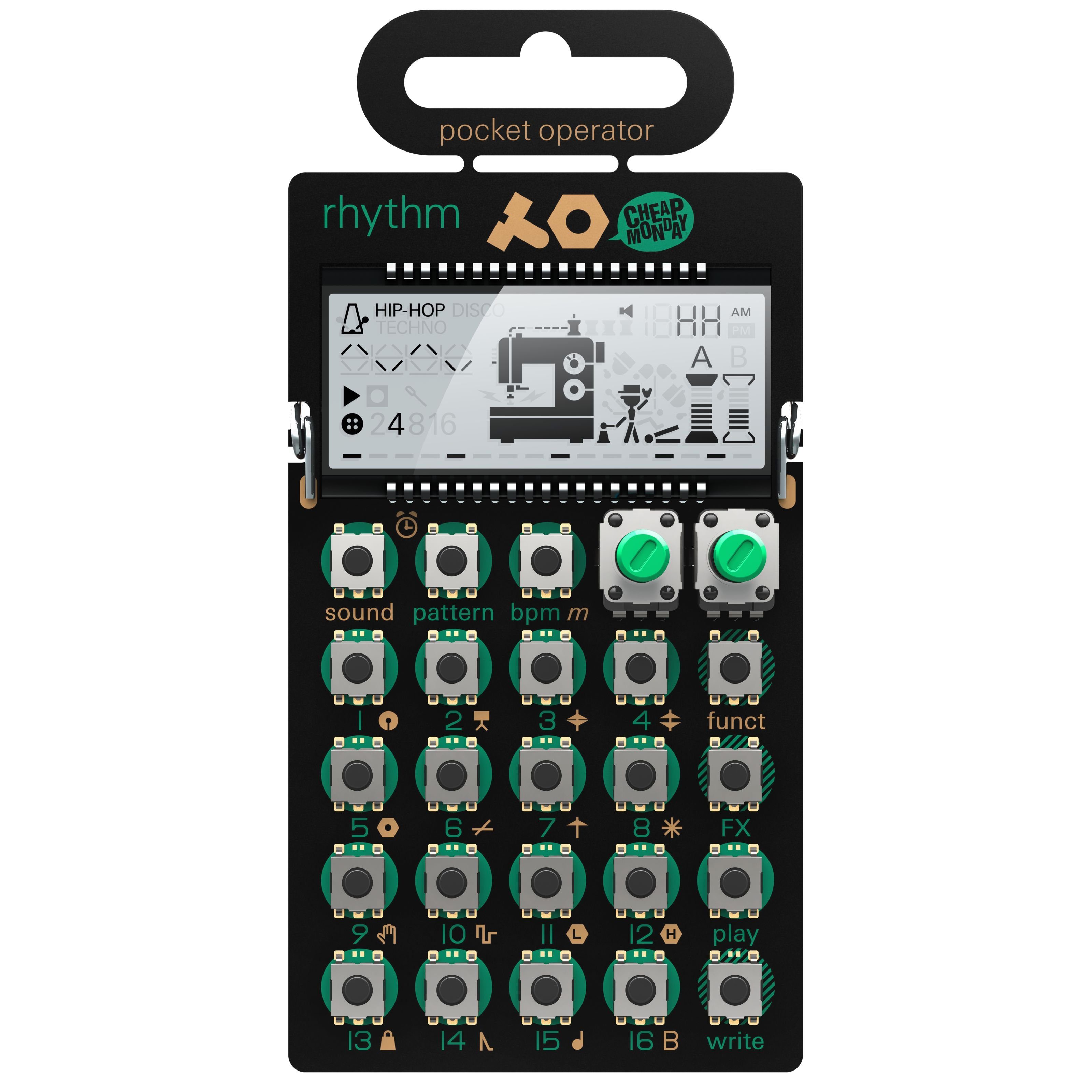 Teenage Engineering Synthesizer (PO-12 rhytm), PO-12 rhythm - Mini Synthesizer