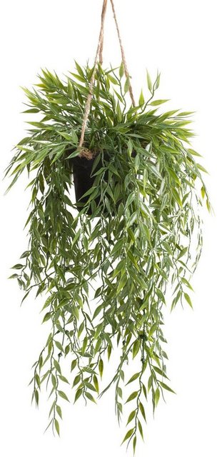 Künstliche Zimmerpflanze »Bambus-Hängeampel« Bambus, Botanic-Haus, Höhe 50 cm-Otto