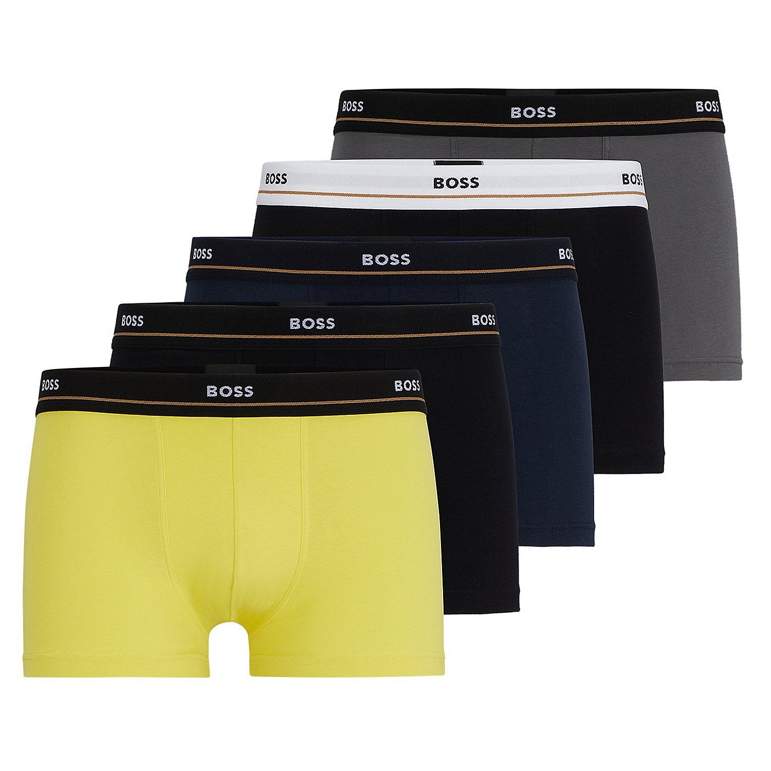 BOSS Trunk Essential Boxer Stretch Cotton (Packung, 5-St., 5er-Pack) Boxers günstig online kaufen