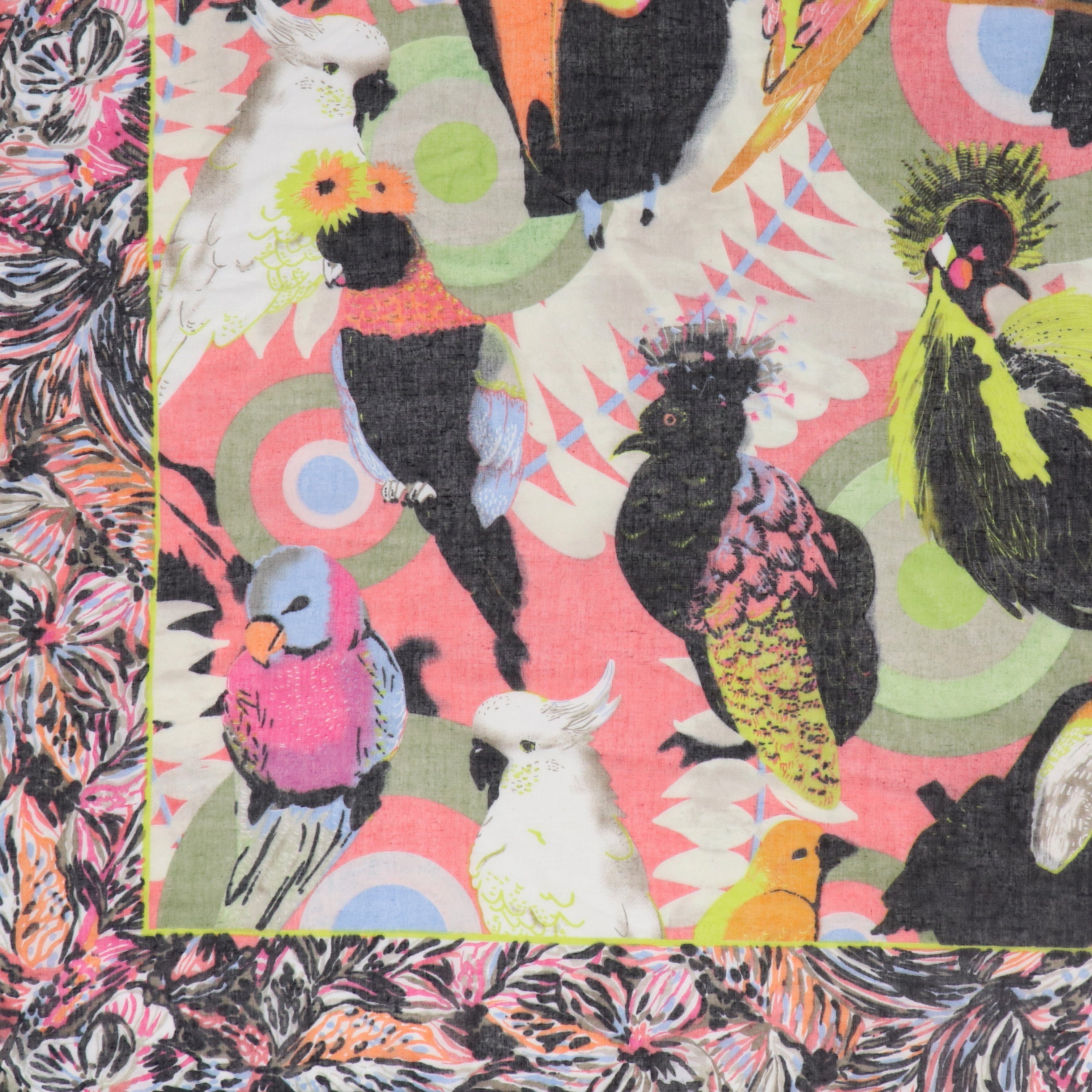 halsüberkopf Accessoires Modetuch Tuch Tropical, mit Tasseln günstig online kaufen