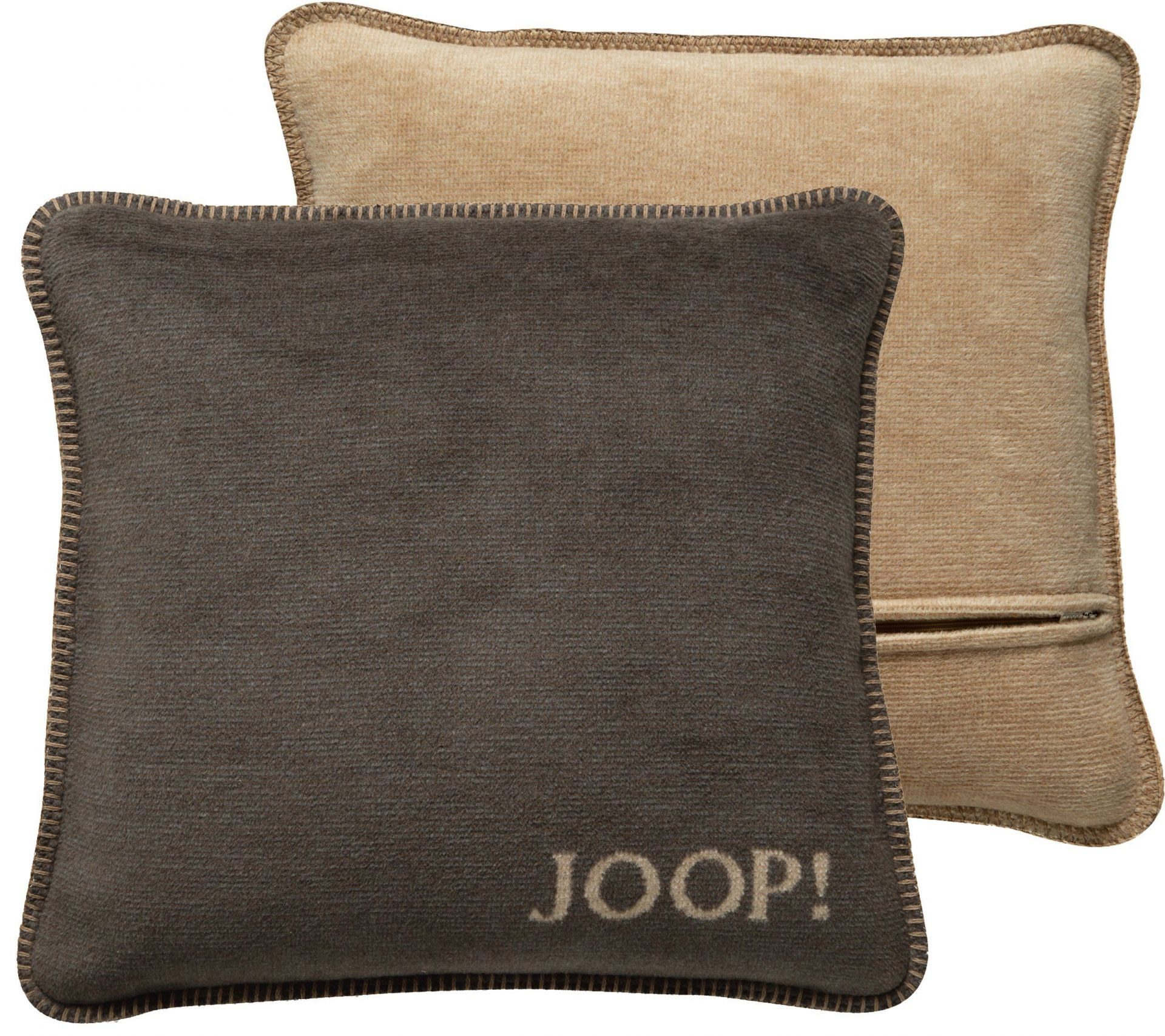 JOOP! Dekokissen JOOP! Melange-Doubleface Kissen