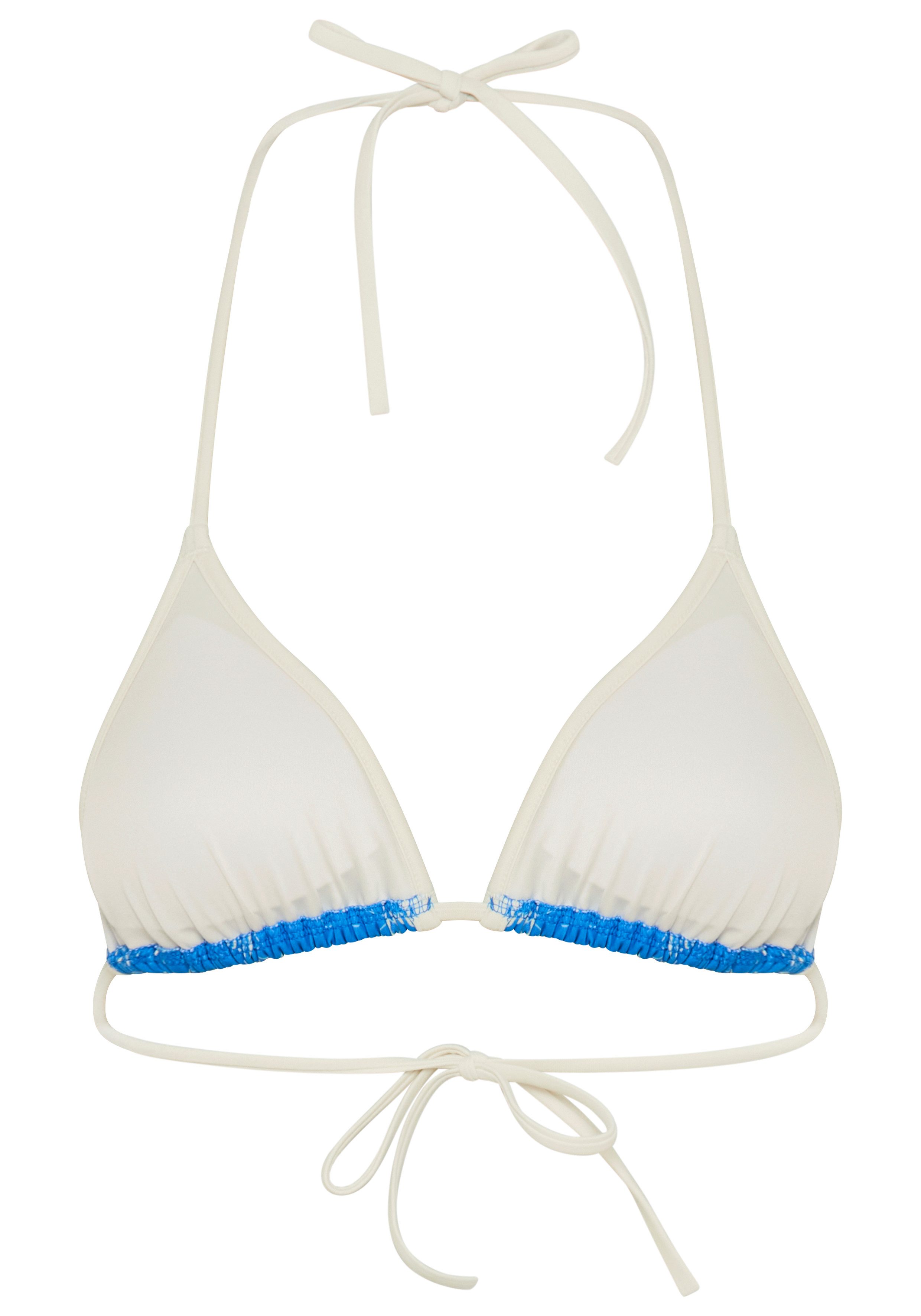 HUGO Triangel-Bikini-Top MONOGRAM