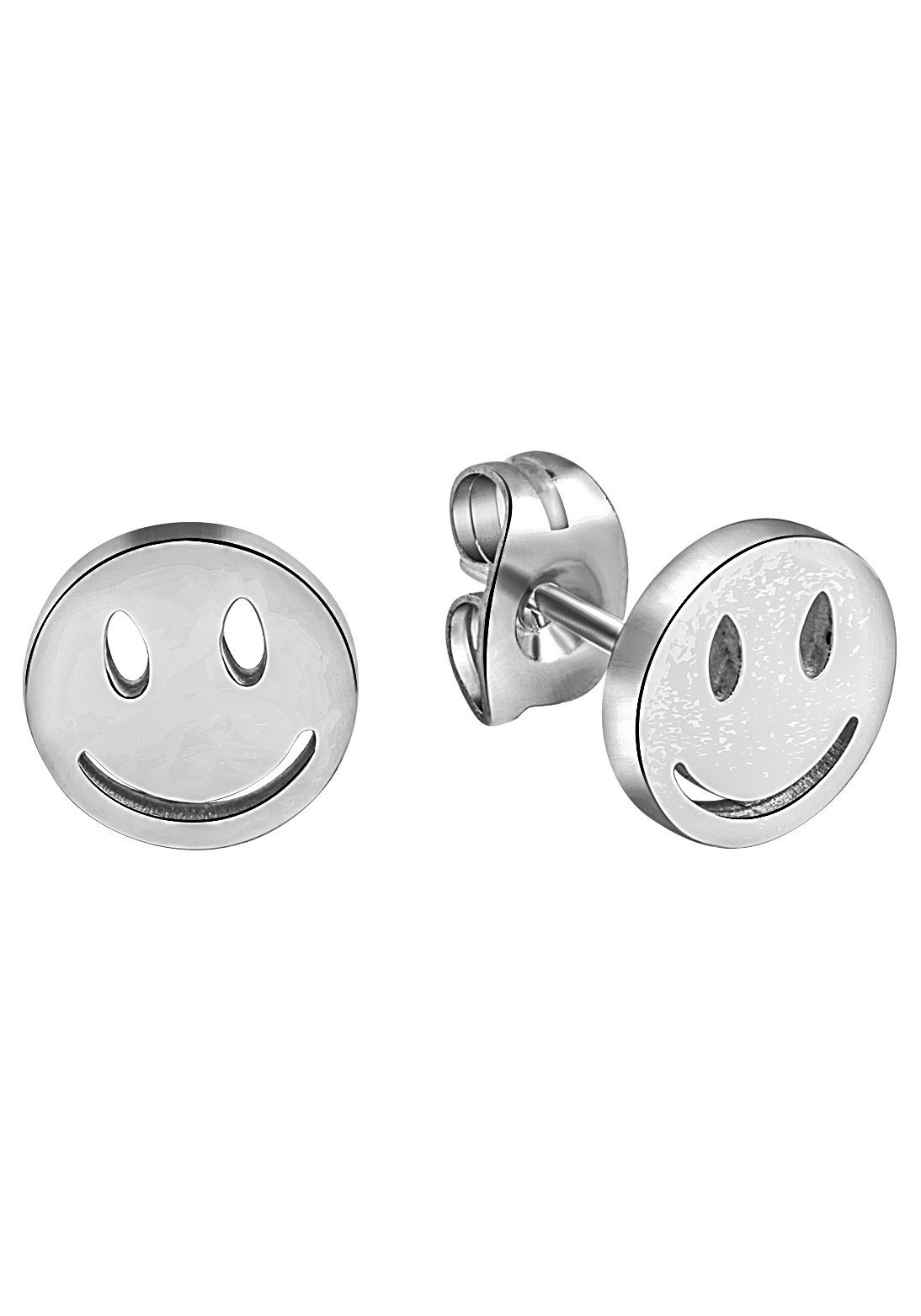 Firetti Paar Ohrstecker Schmuck Geschenk Ohrschmuck Smile