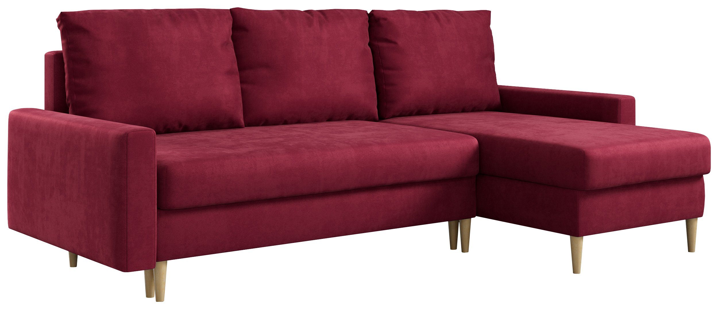 MKS MÖBEL Ecksofa Lang, Set, T30-Schaum, günstig online kaufen