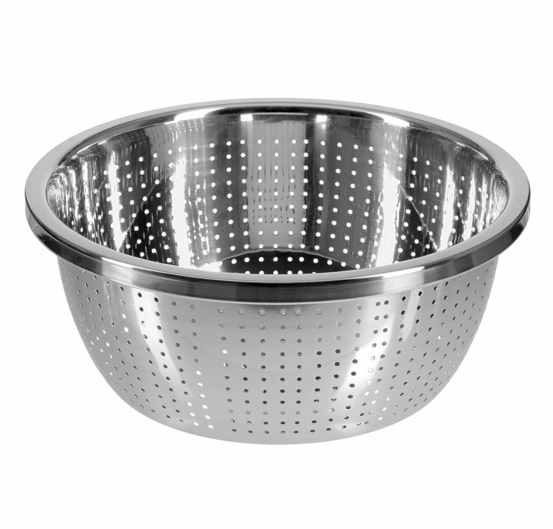 GRÄWE Seiher, Edelstahl, GRÄWE Edelstahl Seiher und Schüssel Set, Ø 20 cm, 2-teilig