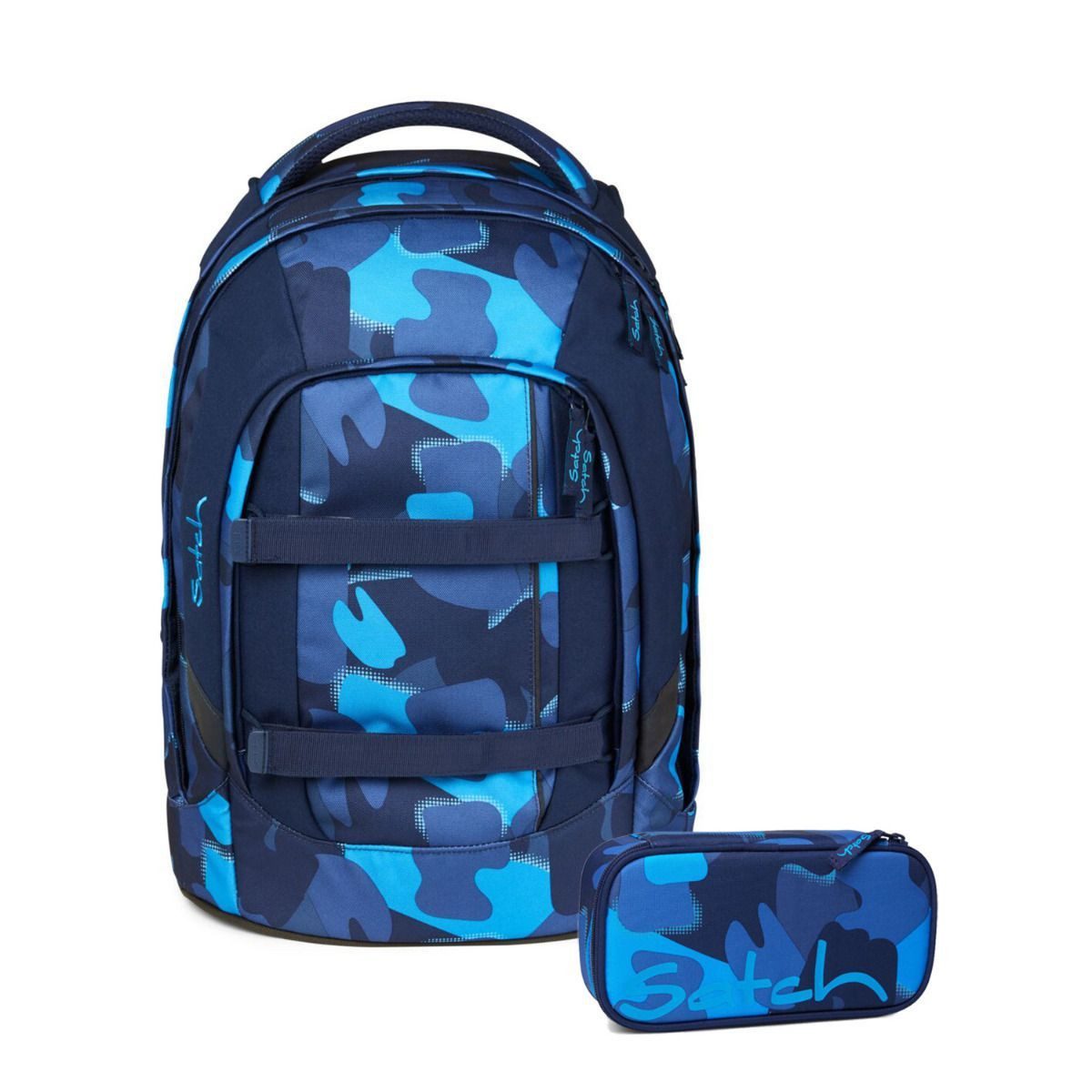 Satch Schulrucksack Set Pack (2tlg., inkl. Schlamperbox)