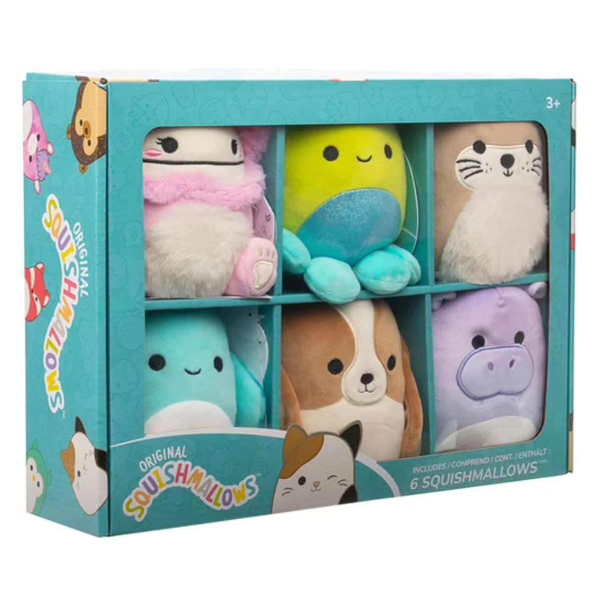 Jazwares Plüschfigur Jazwares SQCR06918 - Squishmallows - 6er Pack Plüschfi günstig online kaufen