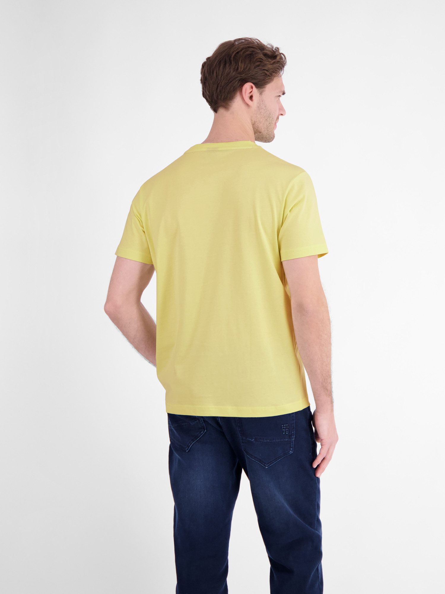 LERROS T-Shirt Sportliches T-Shirt aus Baumwolle mit coolem Slogan-Print