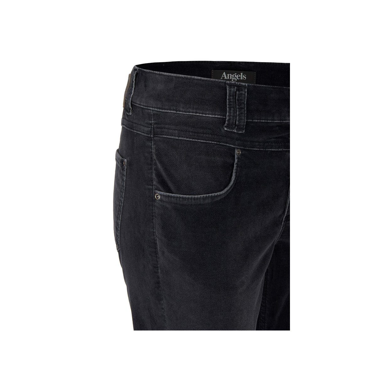 Skinny-fit-Jeans regular Fleckenstein Reinhold anthrazit (1-tlg)