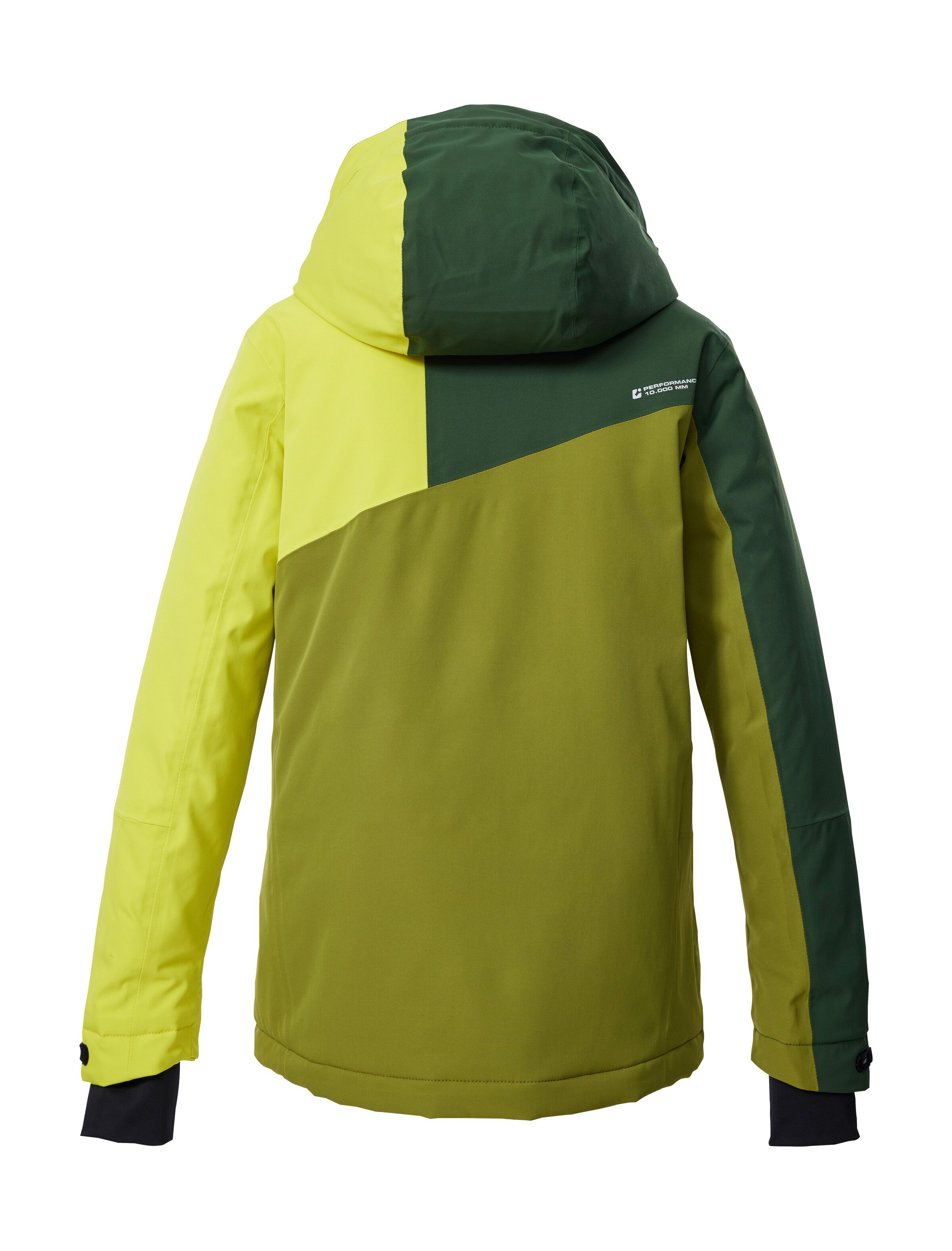 Killtec Skijacke KSW 192 BYS SKI JCKT Wind- und wasserdichte Kinder Skijacke mit verstellbarer Kapuze