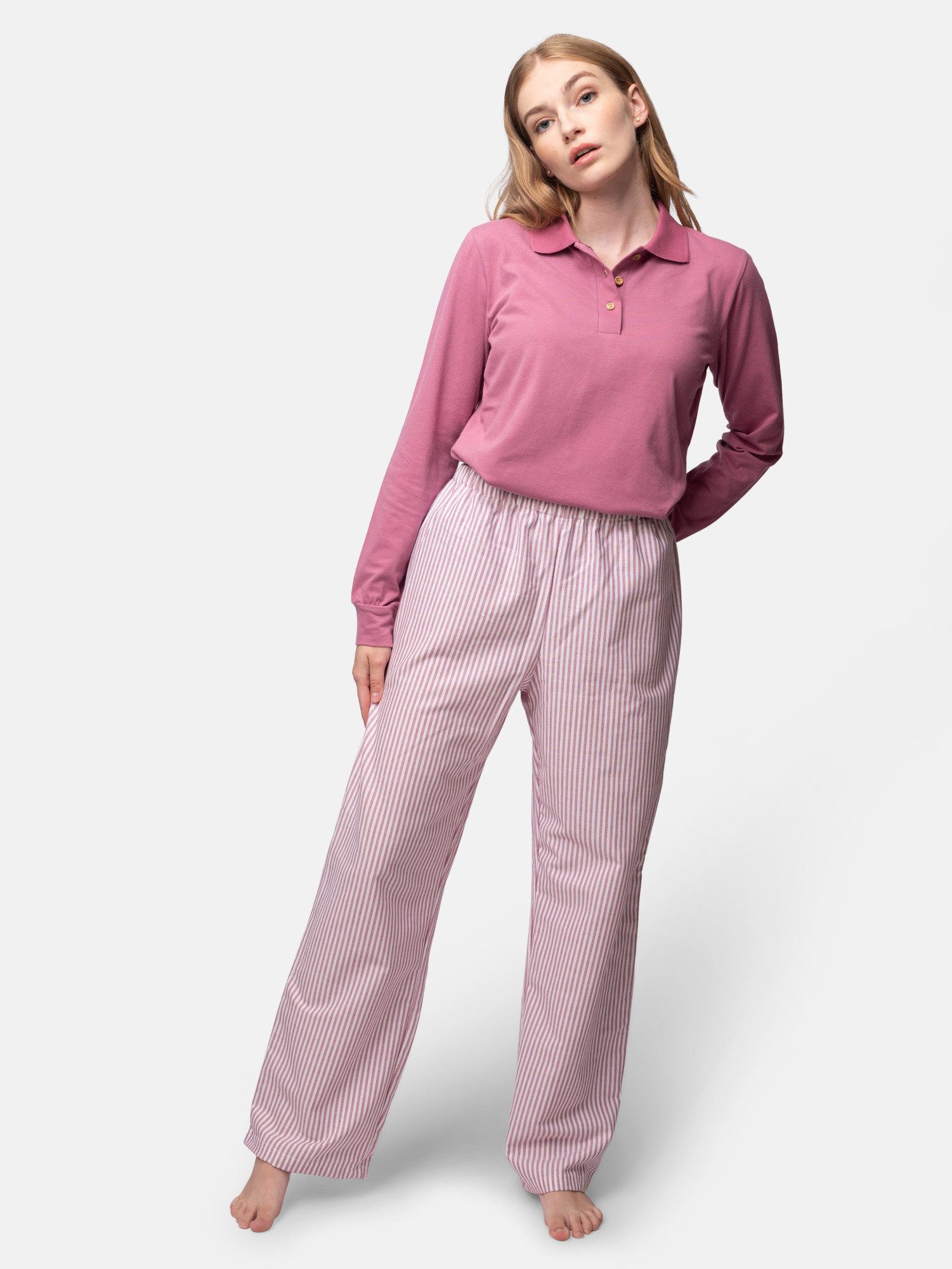 Pyjamahose aus weichem Flanell