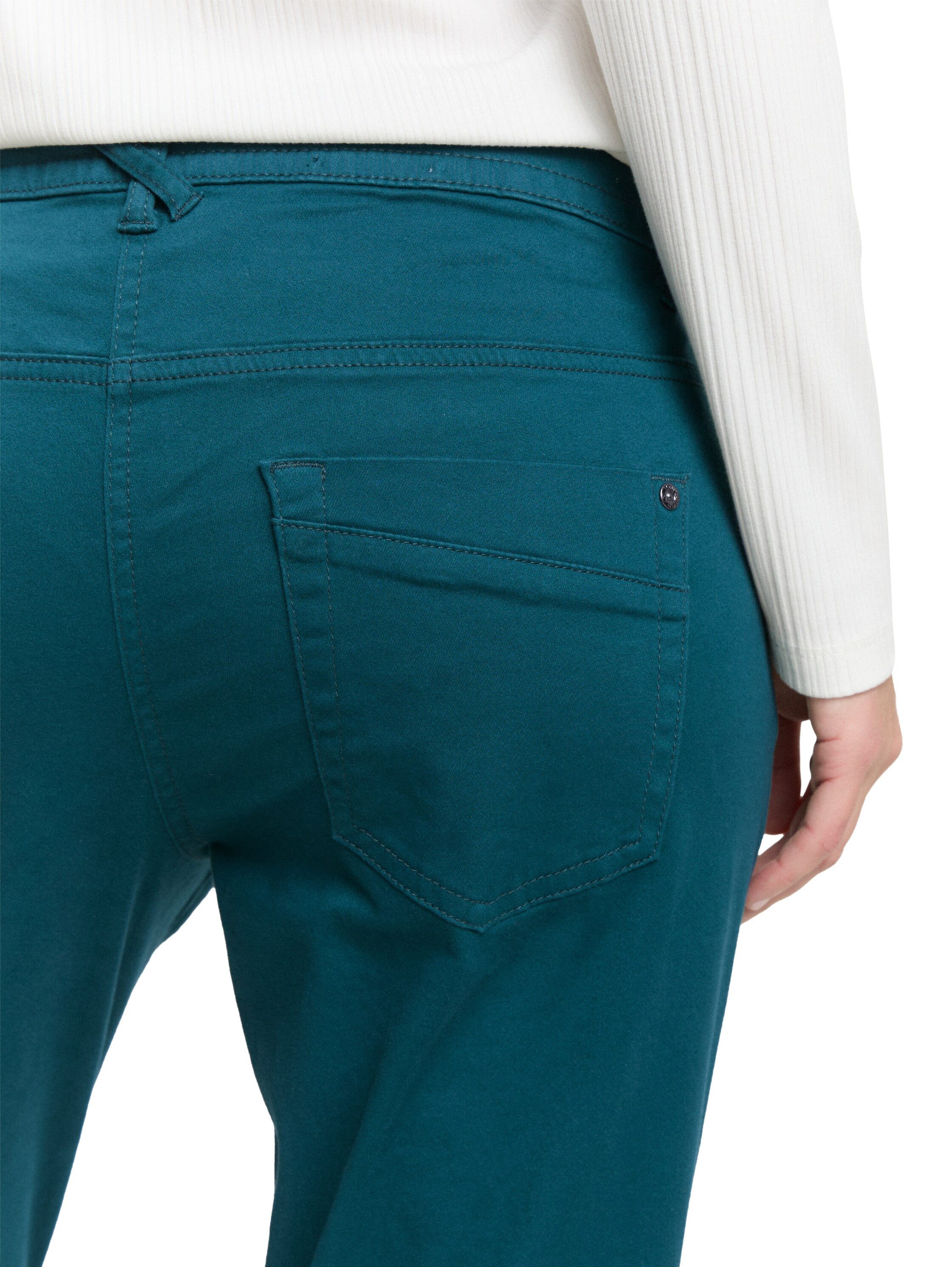 TOM TAILOR 7/8-Hose TOM TAILOR Tapered mit Bindeband am Bündchen