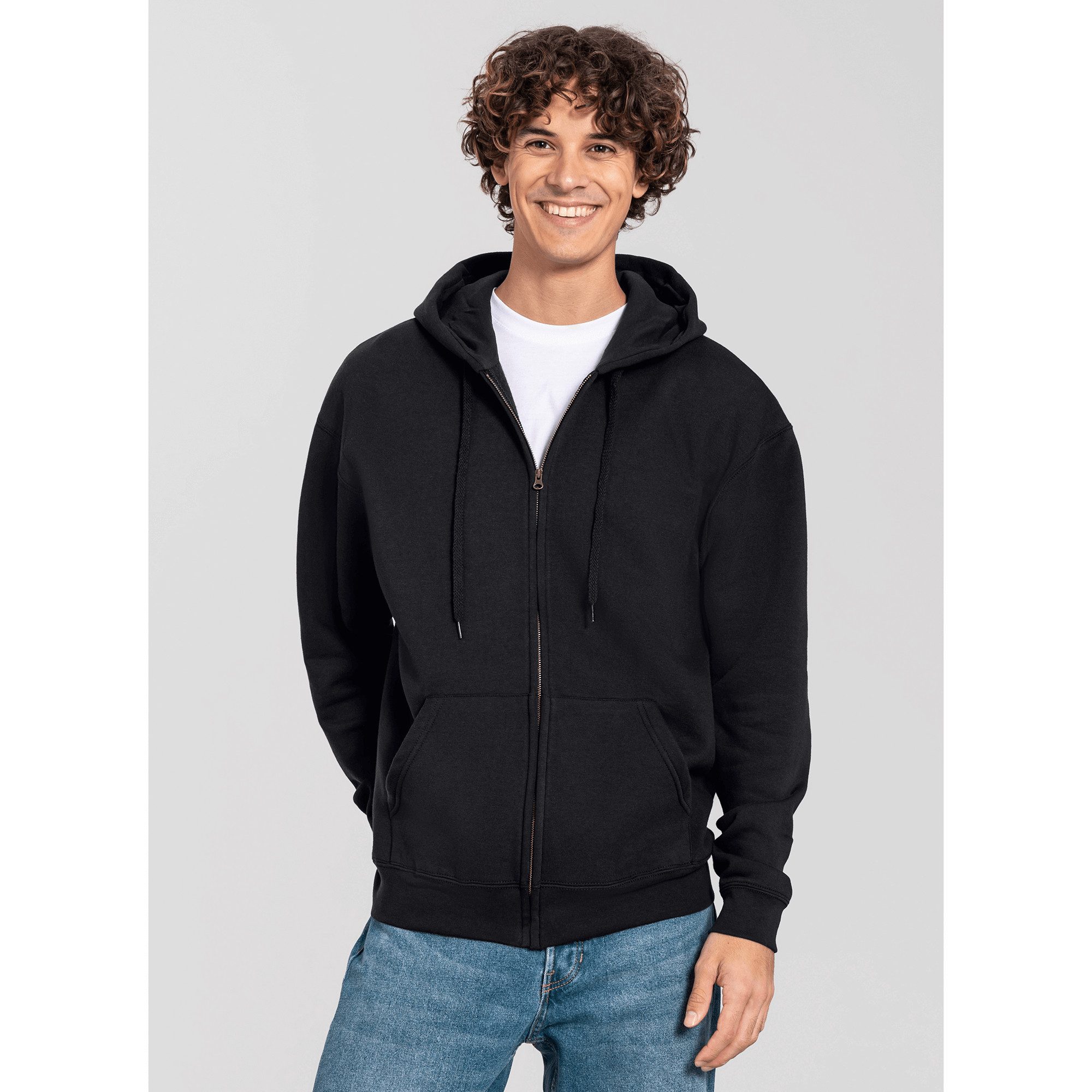 Fruit of the Loom Sweatjacke Iconic Premium Kapuzen Sweatjacke