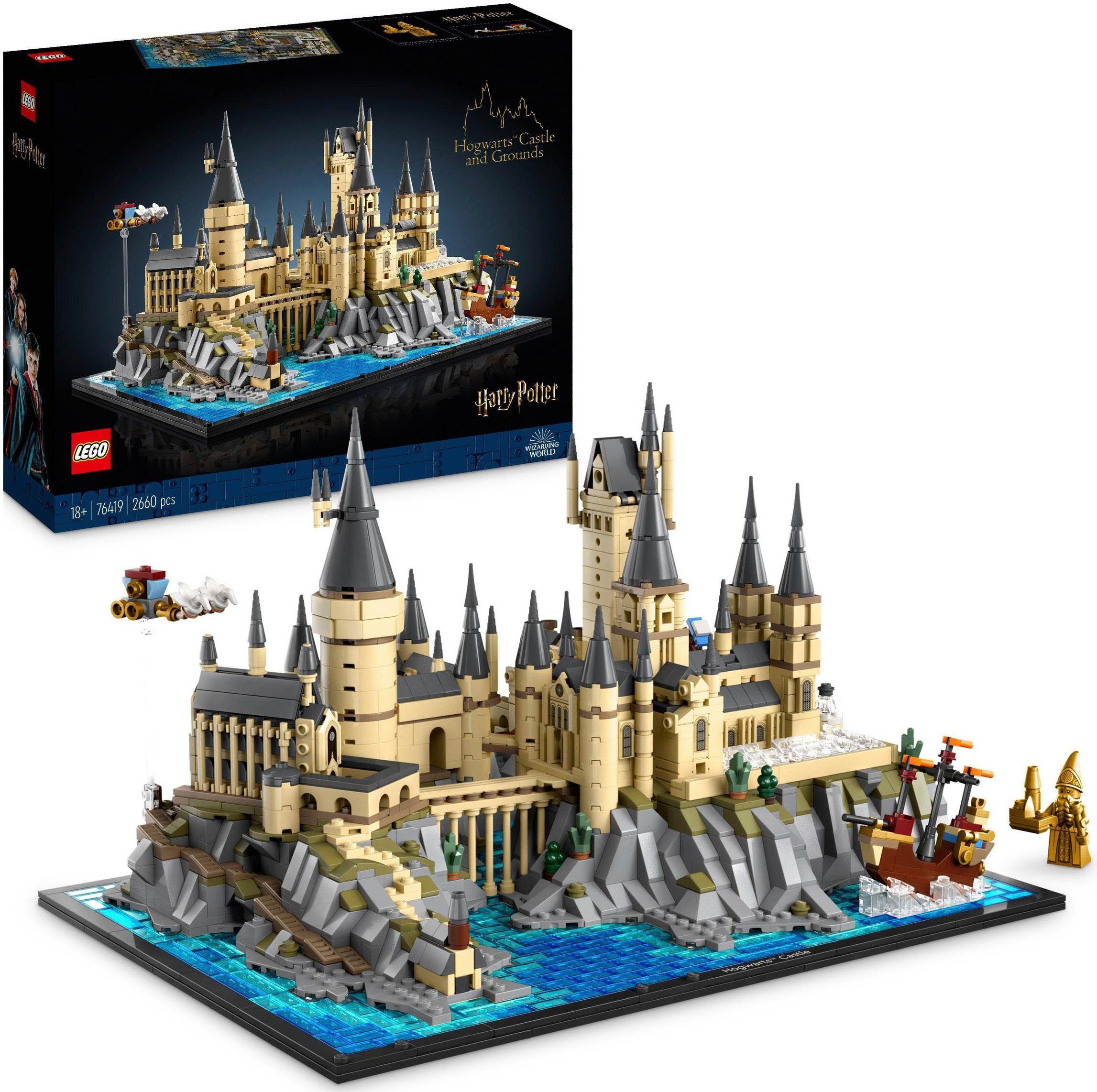 LEGO® Schloss Hogwarts mit Schlossgelände (76419), LEGO® Harry Potter™ Kons günstig online kaufen