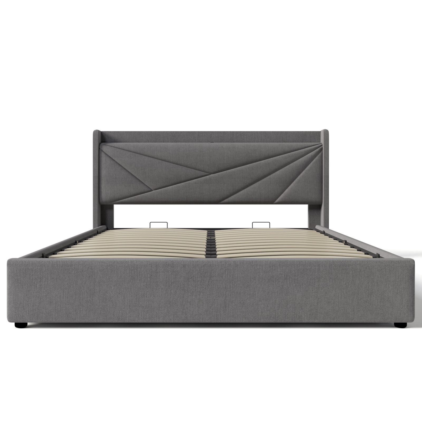 Gdood Polsterbett Stauraumbett Doppelbett LED, Leinenstoff/Samtstoff (1-tlg günstig online kaufen