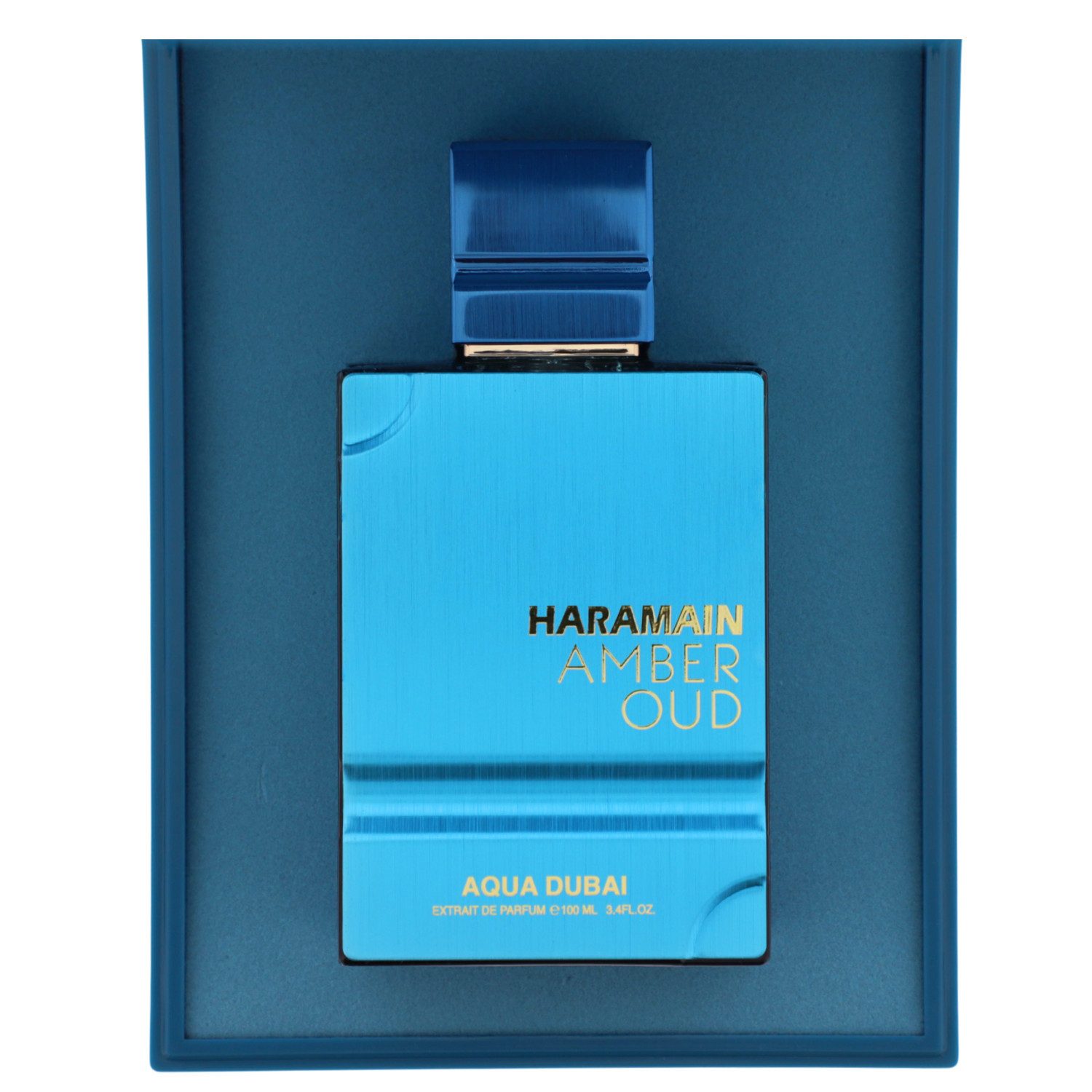al haramain Eau de Parfum Al Haramain Amber Oud Eau de Parfum Spray Aqua Dubai 100ml Unisex