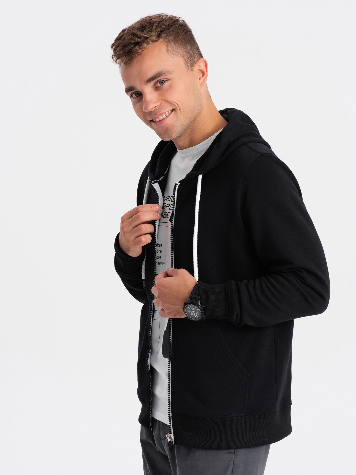 OMBRE Kapuzensweatshirt BASIC Kapuzensweatshirt für Männer günstig online kaufen