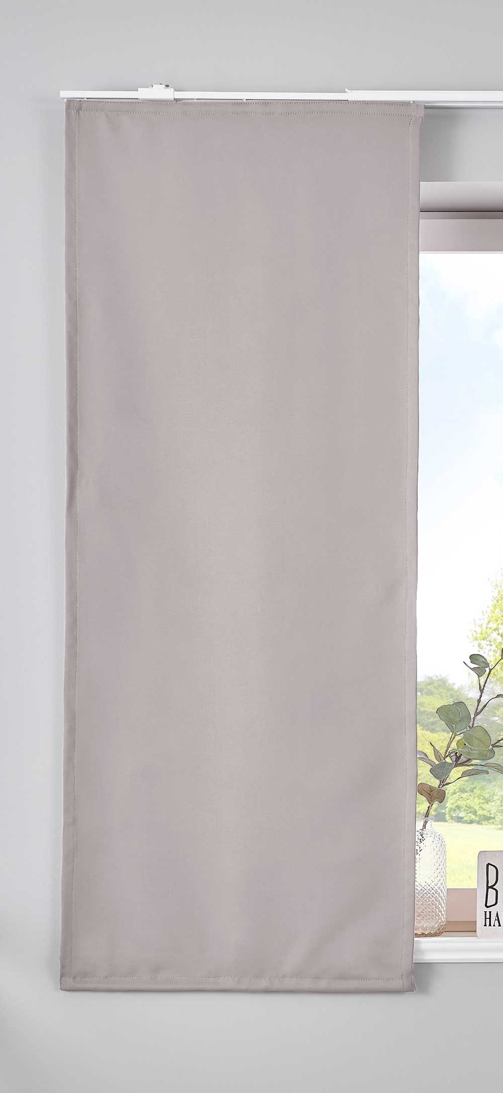 Gardinenbox Schiebegardine (1 St), Paneelwagen, verdunkelnd, Verdunkelung »NewYork« Flächenvorhang Paneelwagen Blickdicht 202020680