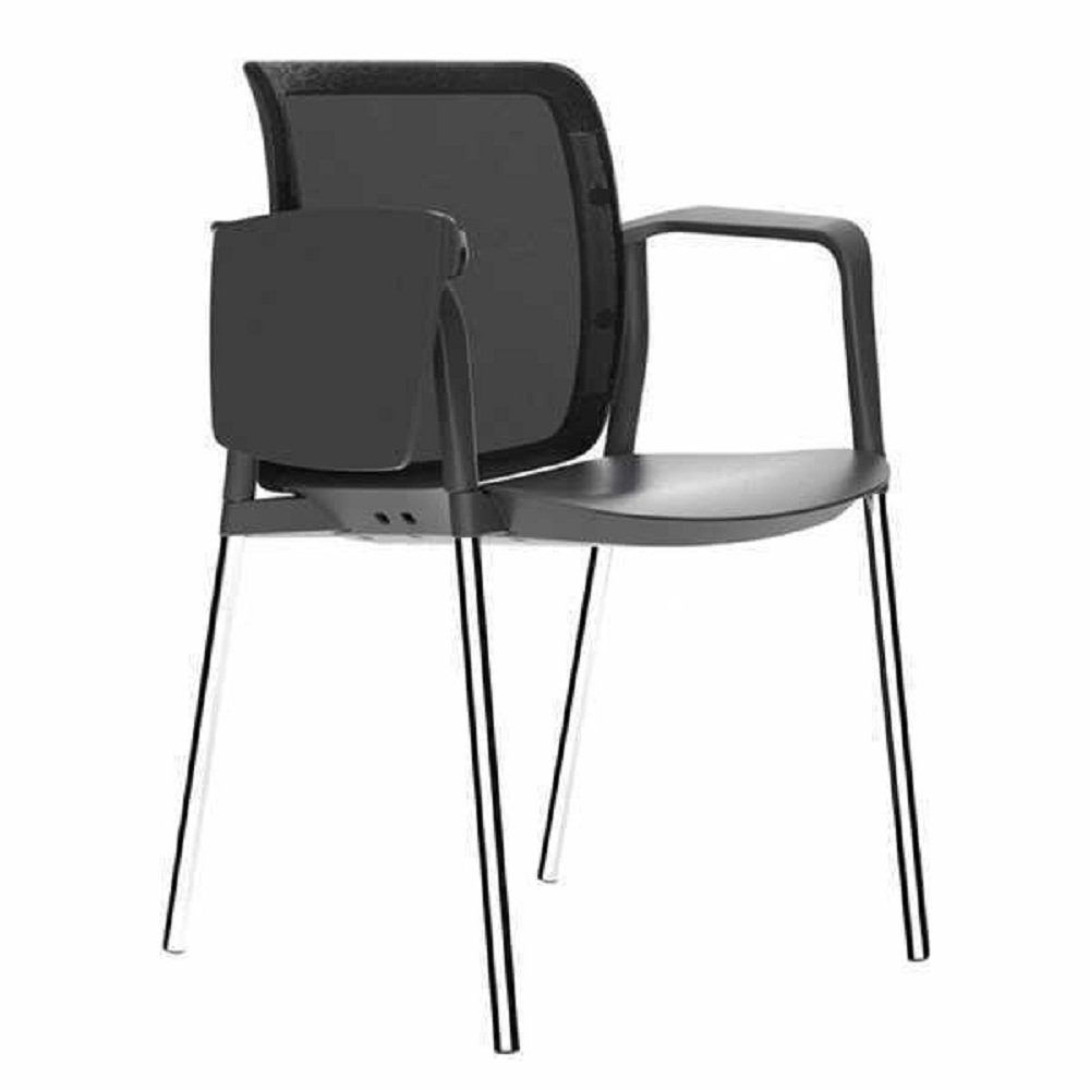 JVmoebel Bürostuhl Moderner Sessel Top-Qualität Design stilvoller schwarzer Sessel (1 St), Made in Europa
