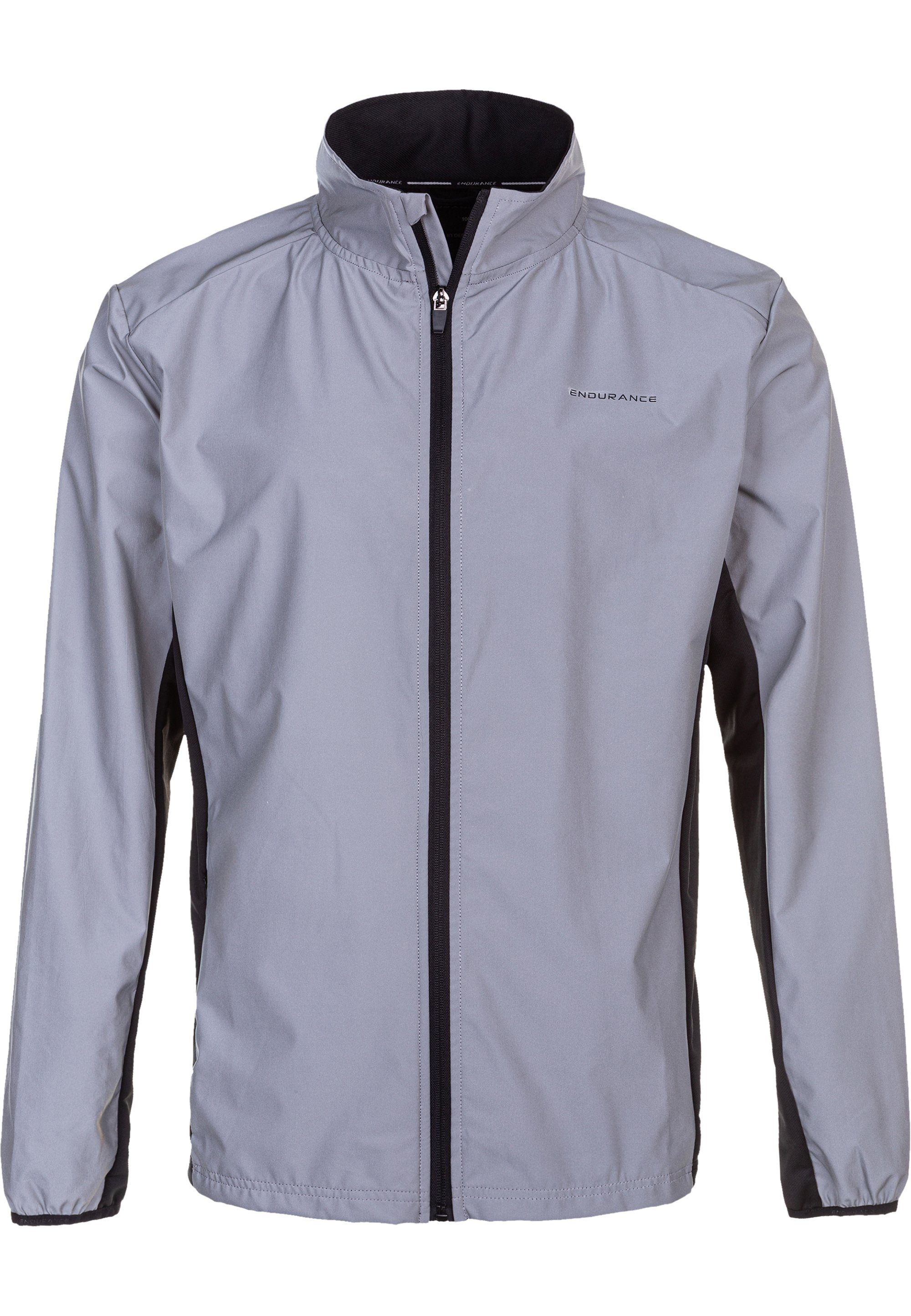 ENDURANCE Laufjacke Peelier aus stark reflektierendem Obermaterial