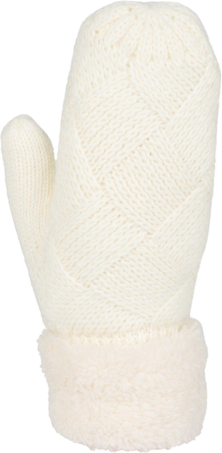 styleBREAKER Fäustlinge Strickhandschuhe Fäustlinge mit Rauten günstig online kaufen