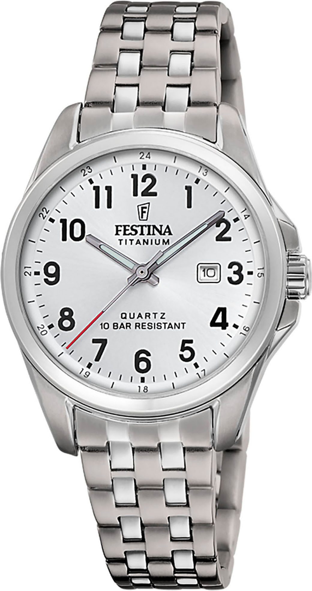 Festina Quarzuhr Calendario Titanium F20697/1, Armbanduhr, günstig online kaufen