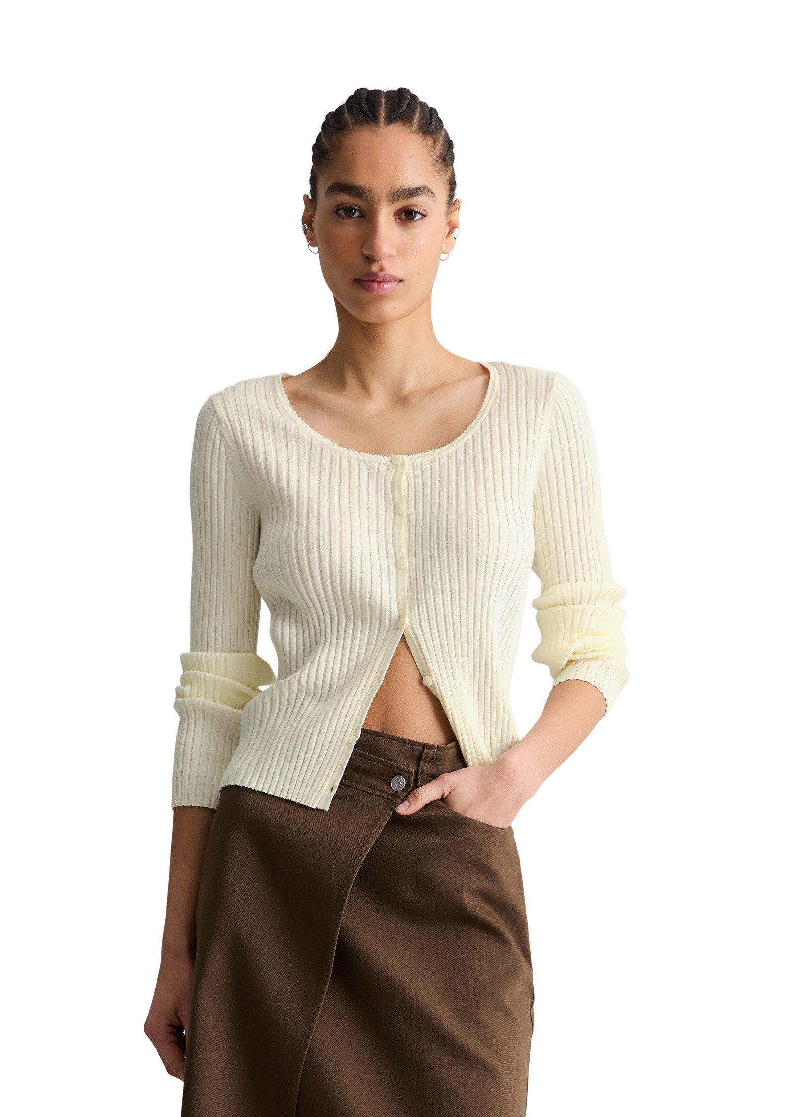 Marc O'Polo DENIM Cardigan aus LENZING™ ECOVERO™