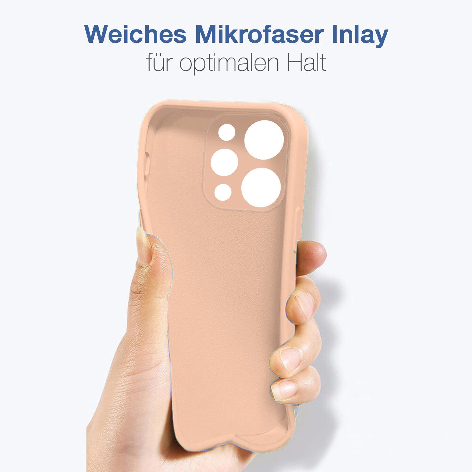 Tec-Expert Handyhülle SoftGrip Cover Hülle für Xiaomi Redmi 12, Handy Case Bumper integrierter Kameraschutz flexibel