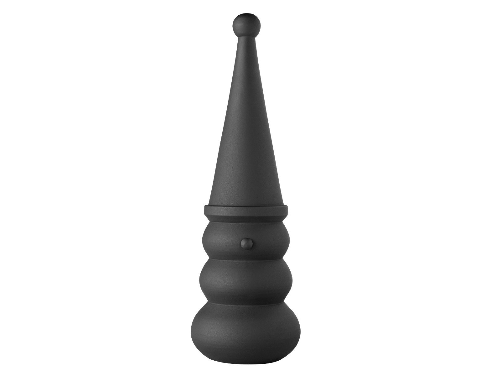 Villeroy & Boch Weihnachtsfigur Christmas Chic Schneemann schwarz 25,5cm