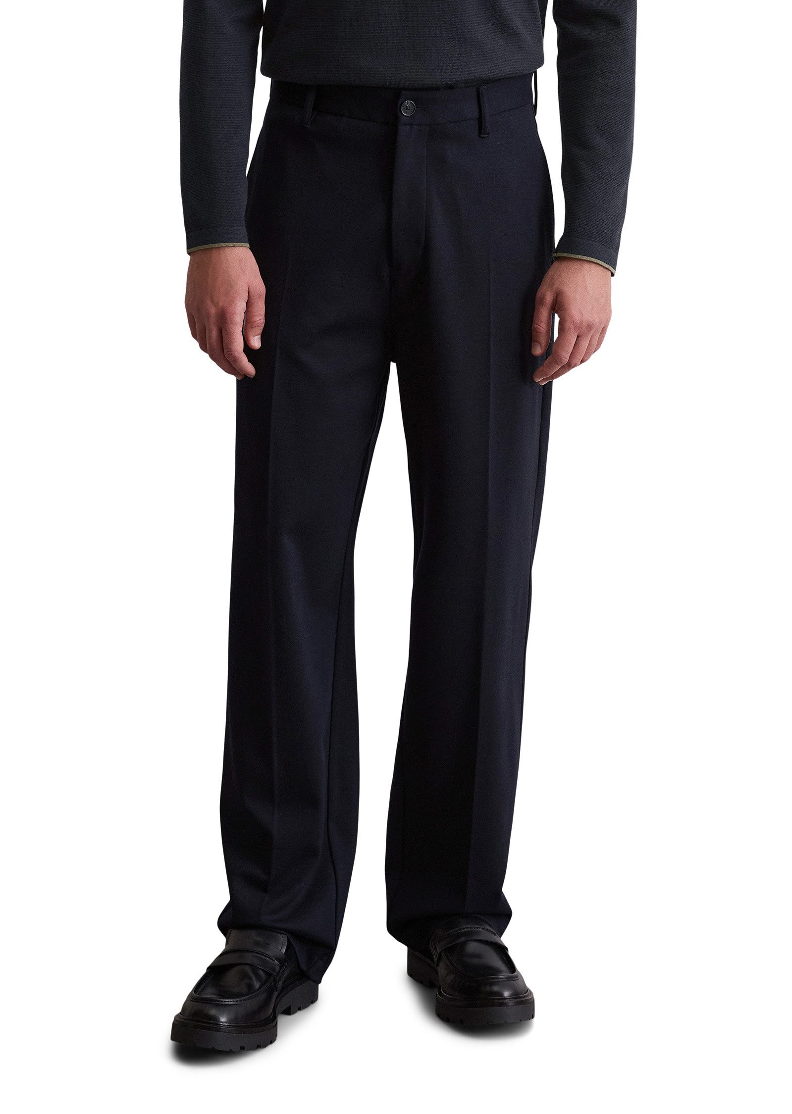Marc O'Polo Chinohose aus Interlock-Viskose-Mix