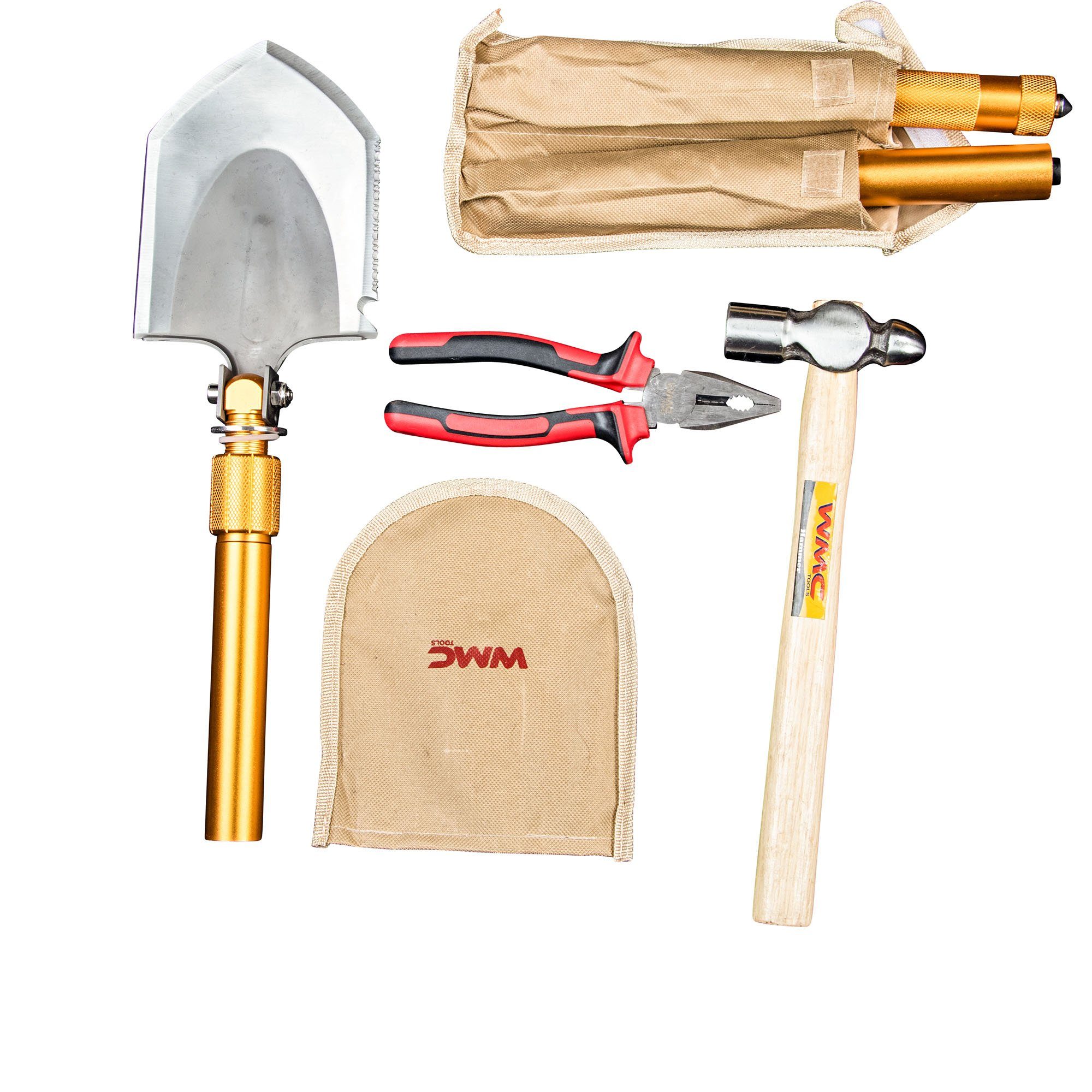 Werkzeugset, Werkzeugsatz (65-St), Set Werkzeugset im Werkzeug Tools WMC Hocker Heimwerker