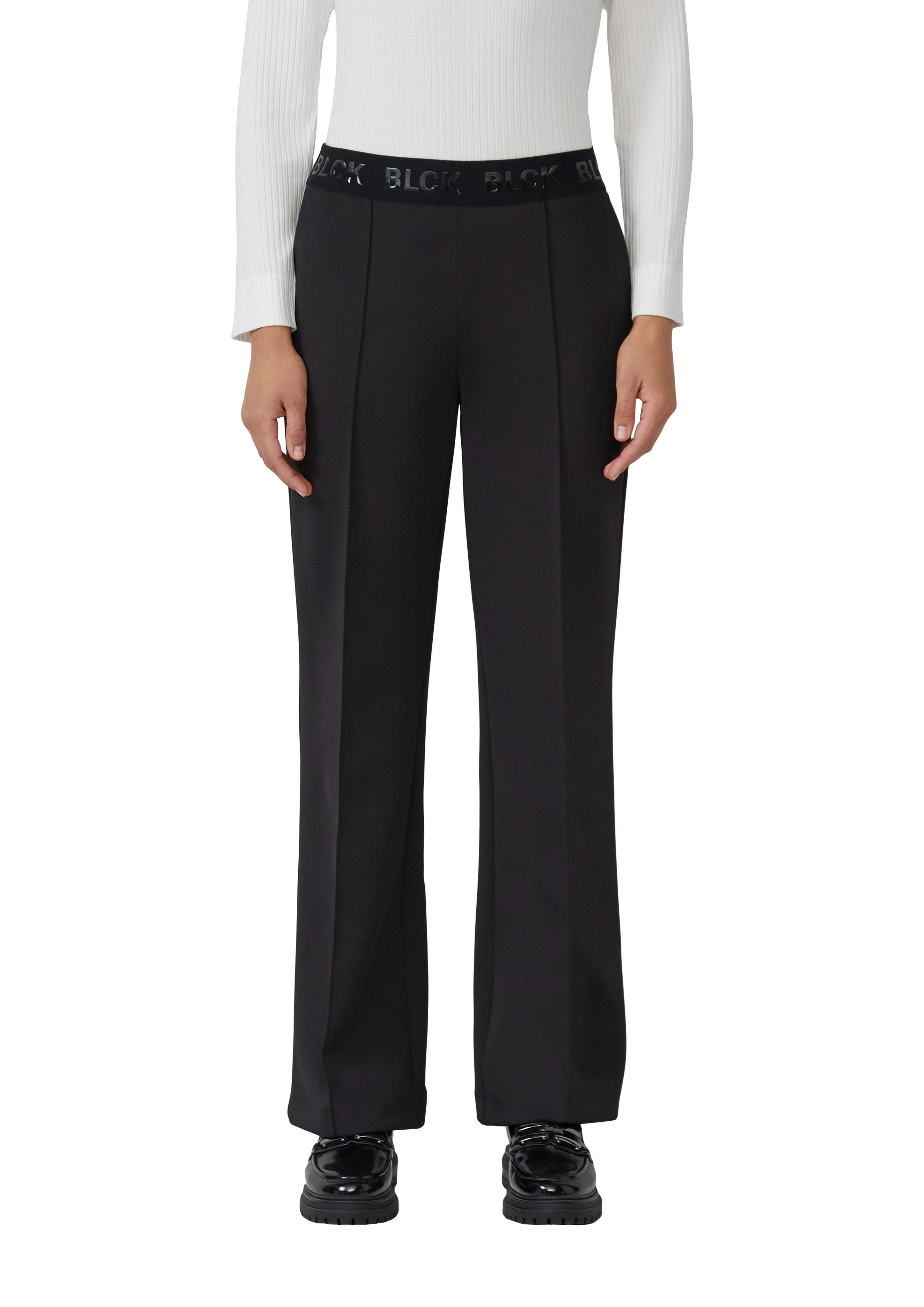 s.Oliver BLACK LABEL Stoffhose mit elastischem günstig online kaufen