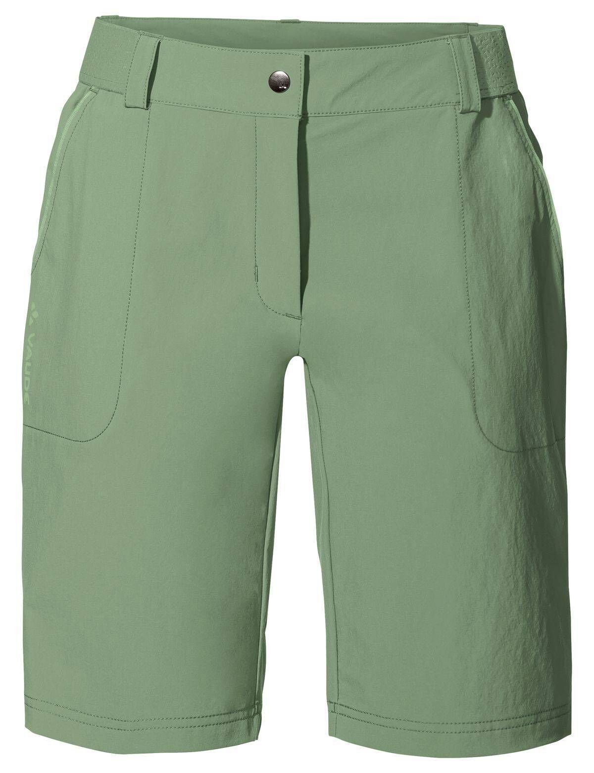 II Trekkingshorts VAUDE FARLEY Wandershorts (1-tlg) GREEN WILLOW Damen STRETCH