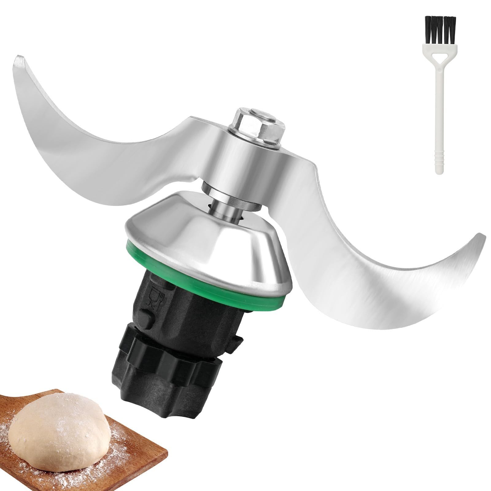 Teigmesser Teigmesser für Thermomix TM6/TM5, Edelstahl, leicht zu reinigen